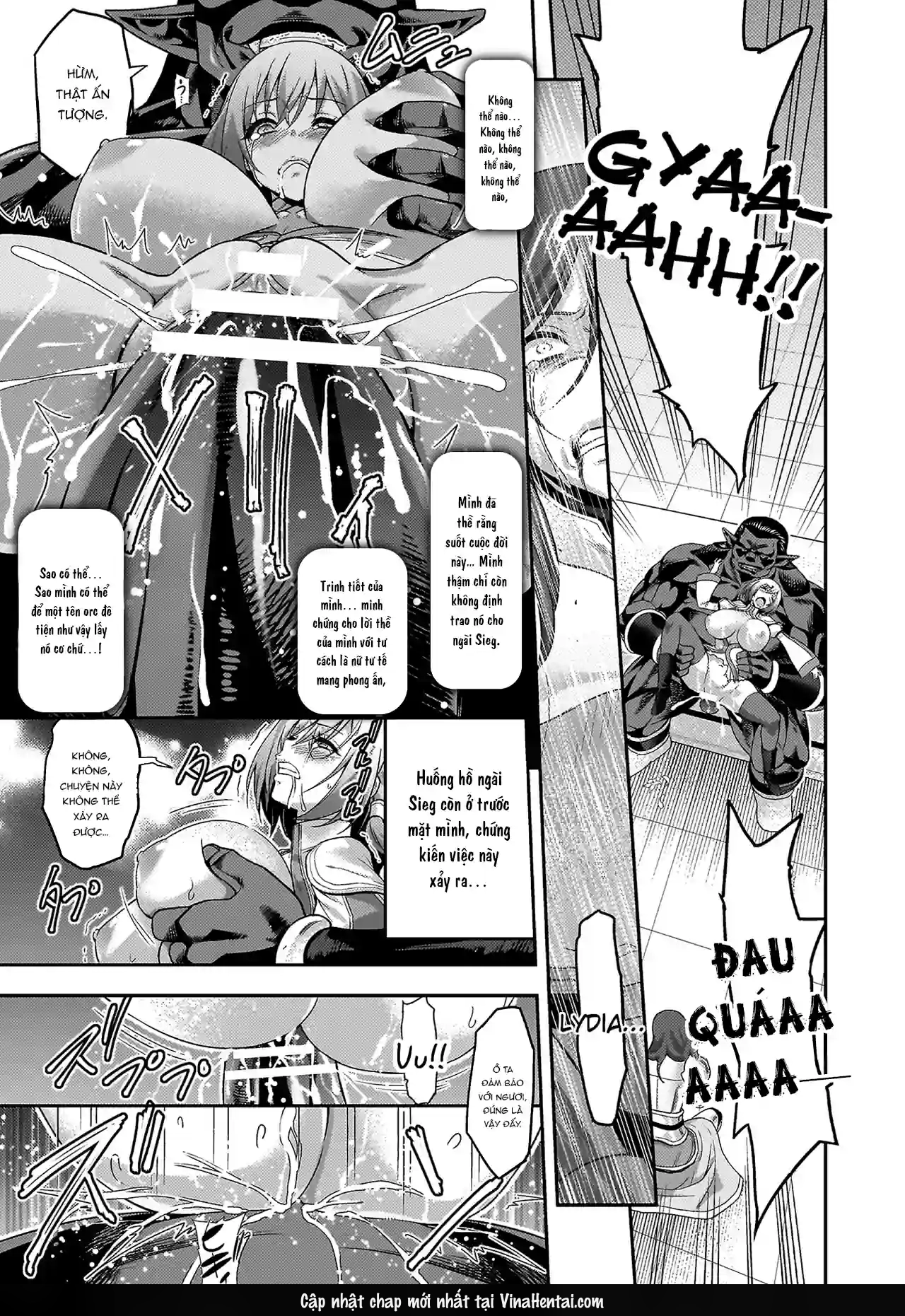 HentaiVN.net - Ảnh 25 - Erona 2 kết cục của nữ tu sa ngã bởi dâm văn của Orc - Chap 1