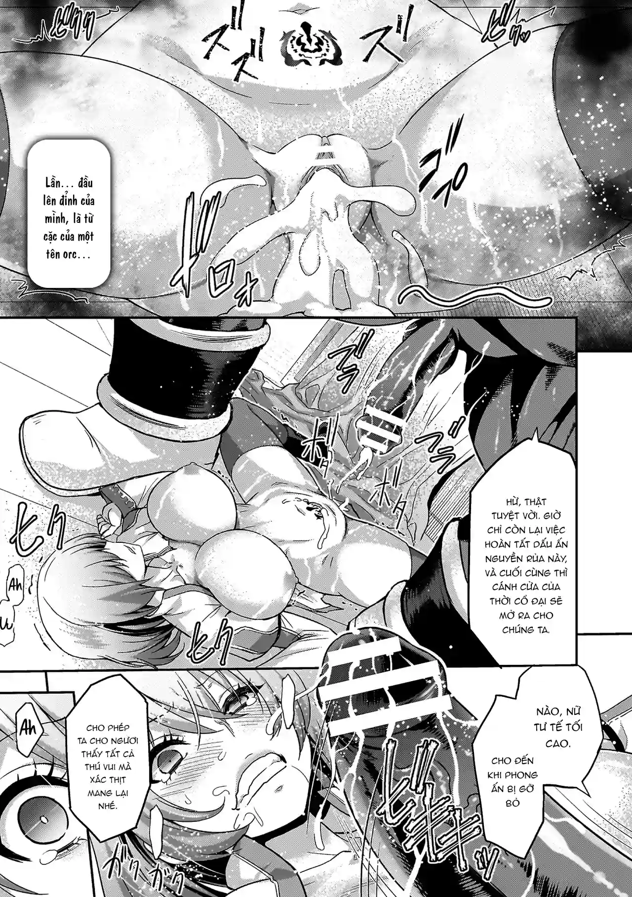 HentaiVN.net - Ảnh 37 - Erona 2 kết cục của nữ tu sa ngã bởi dâm văn của Orc - Chap 1