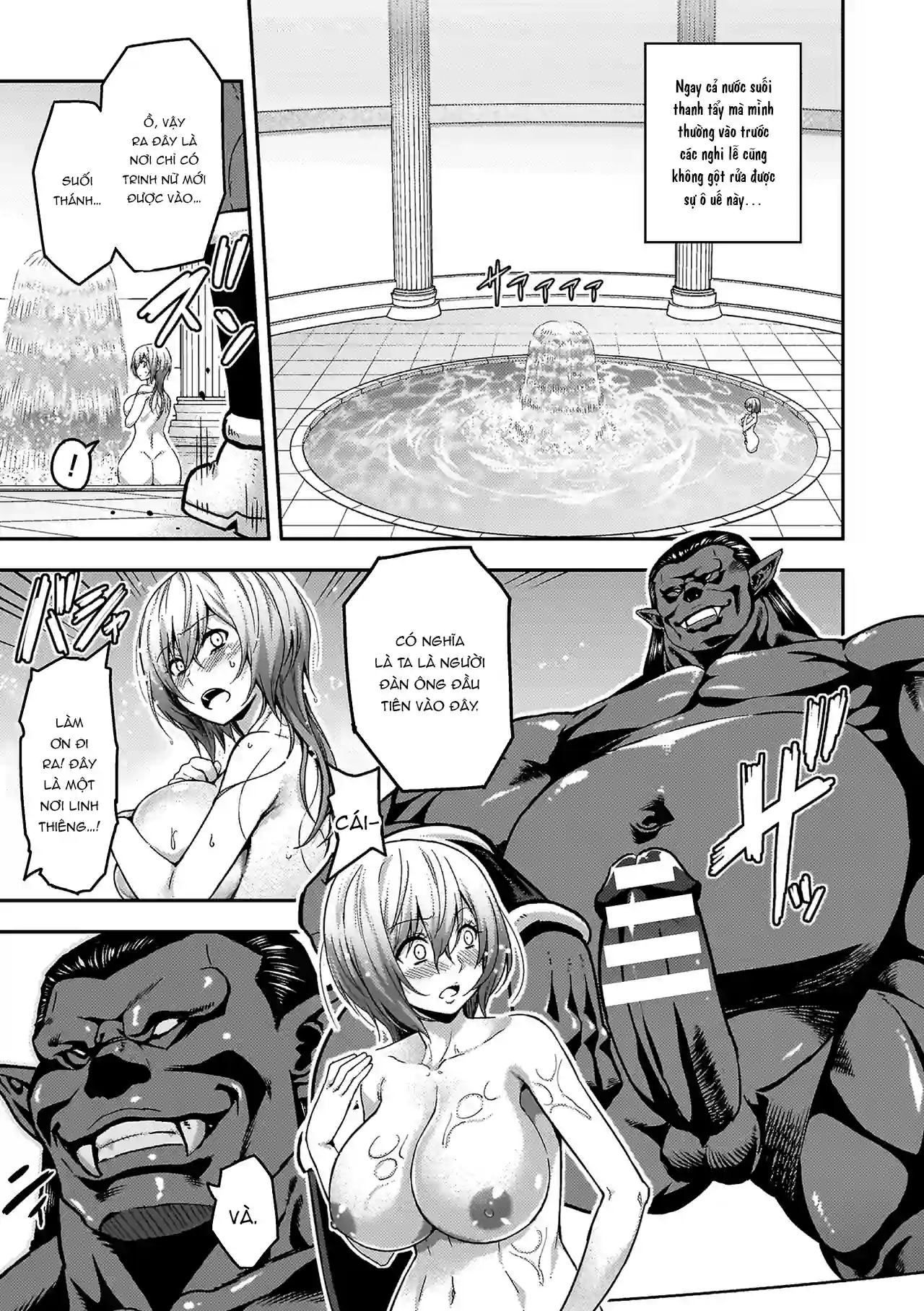 HentaiVN.net - Ảnh 5 - Erona 2 kết cục của nữ tu sa ngã bởi dâm văn của Orc - Chap 3