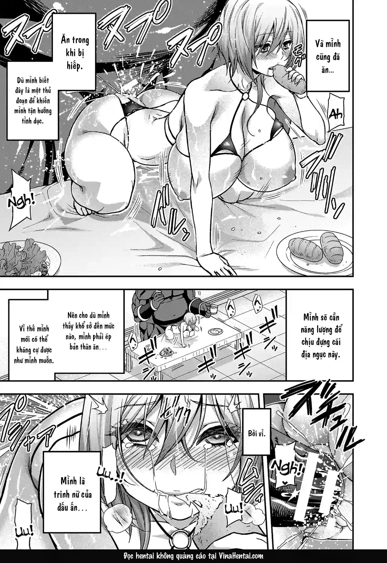 HentaiVN.net - Ảnh 20 - Erona 2 kết cục của nữ tu sa ngã bởi dâm văn của Orc - Chap 3