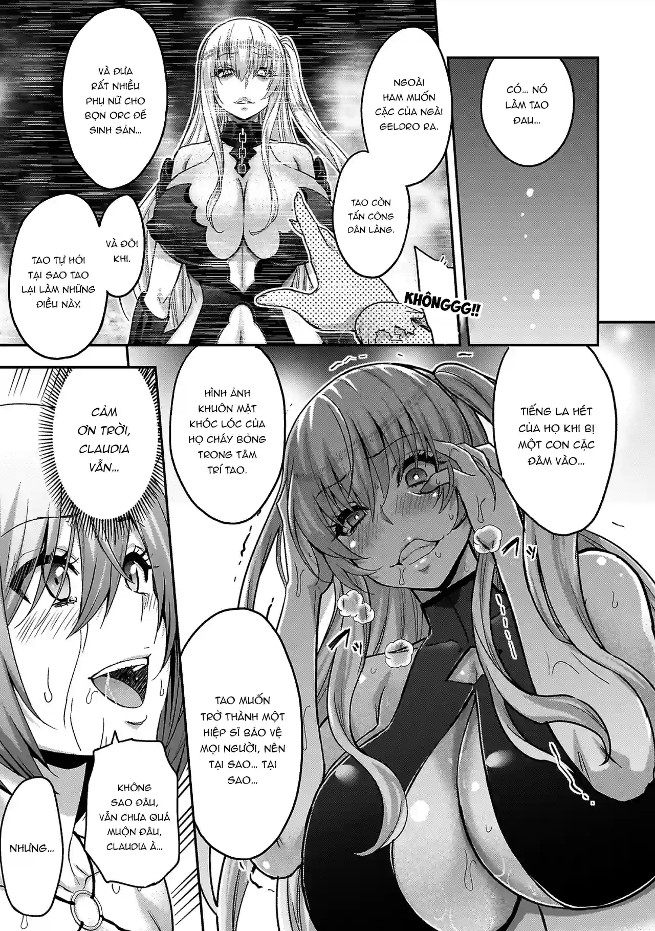 HentaiVN.net - Ảnh 10 - Erona 2 kết cục của nữ tu sa ngã bởi dâm văn của Orc - Chap 4