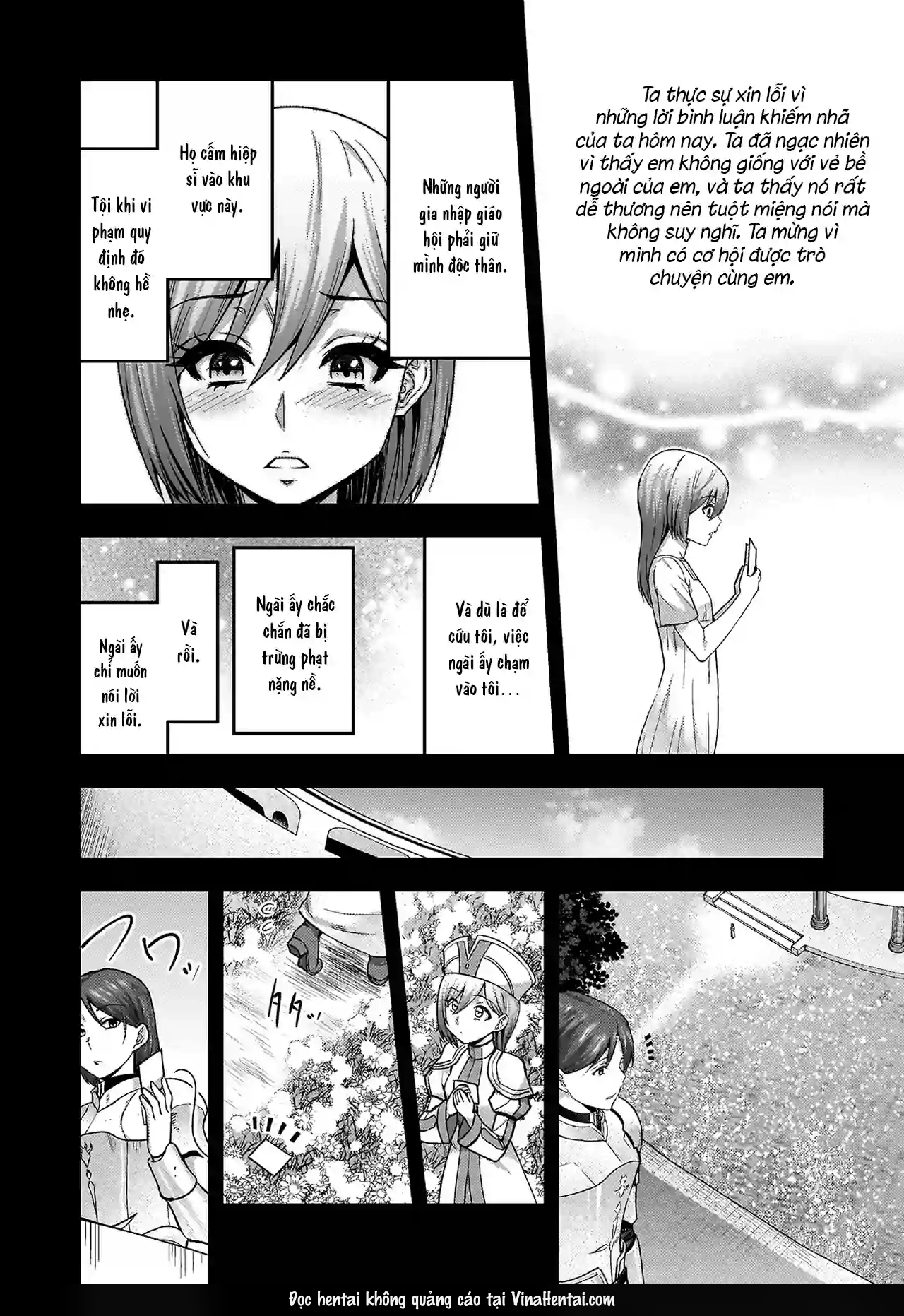 HentaiVN.net - Ảnh 27 - Erona 2 kết cục của nữ tu sa ngã bởi dâm văn của Orc - Chap 4