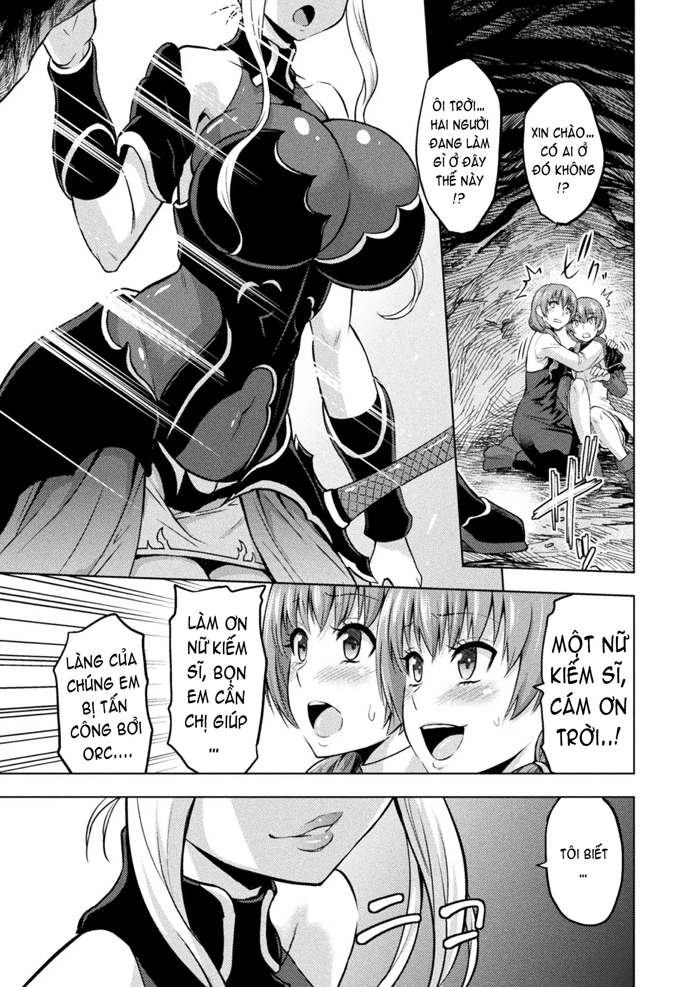 HentaiVN.net - Ảnh 40 - Erona ~The Fall Of A Beautiful Knight Cursed With The Lewd Mark Of An Orc~ - Chap 7-End