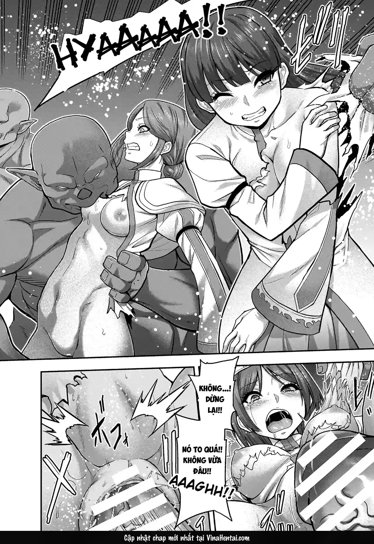 HentaiVN.net - Ảnh 4 - Erona 2 kết cục của nữ tu sa ngã bởi dâm văn của Orc - Chap 6