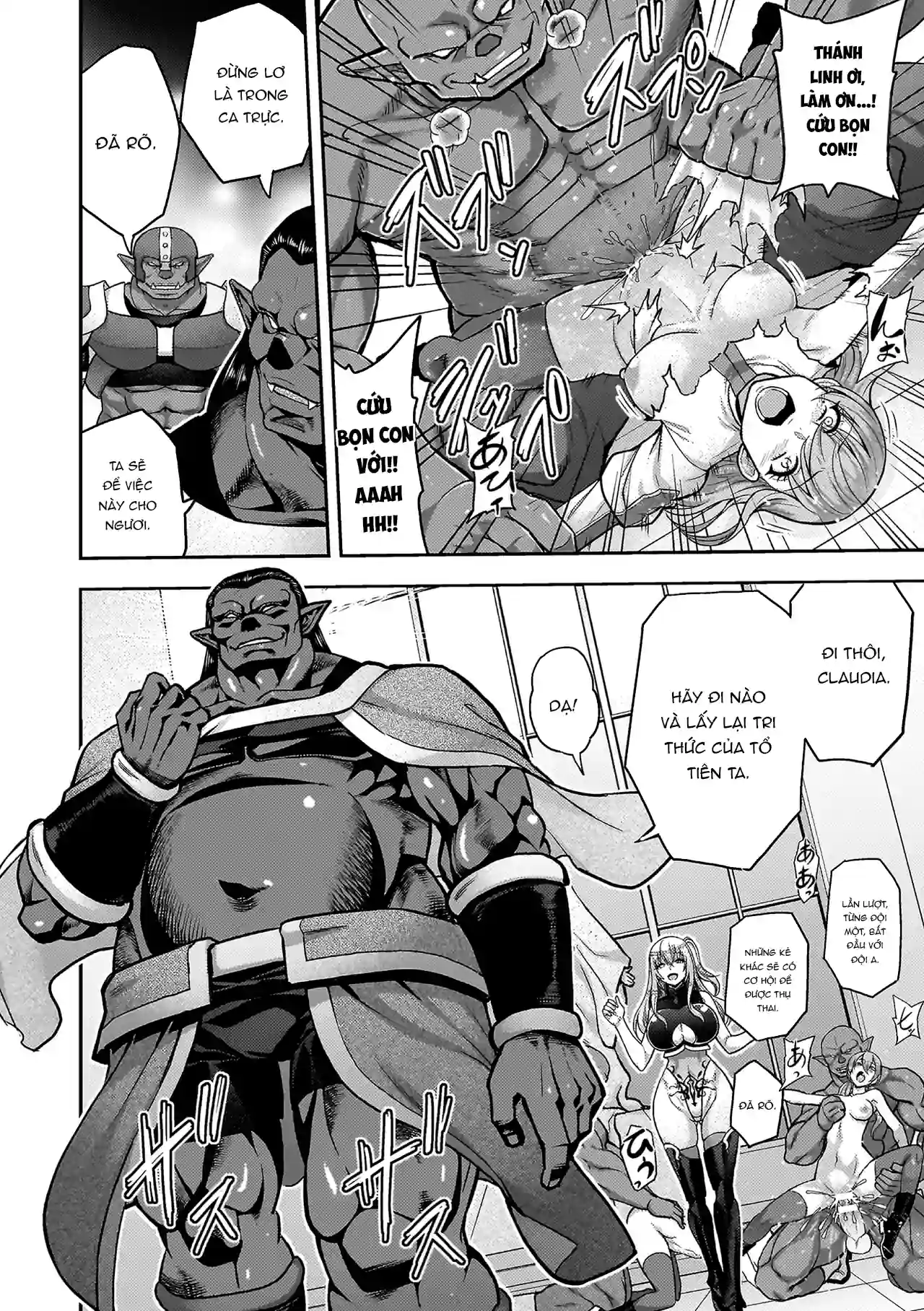 HentaiVN.net - Ảnh 6 - Erona 2 kết cục của nữ tu sa ngã bởi dâm văn của Orc - Chap 6