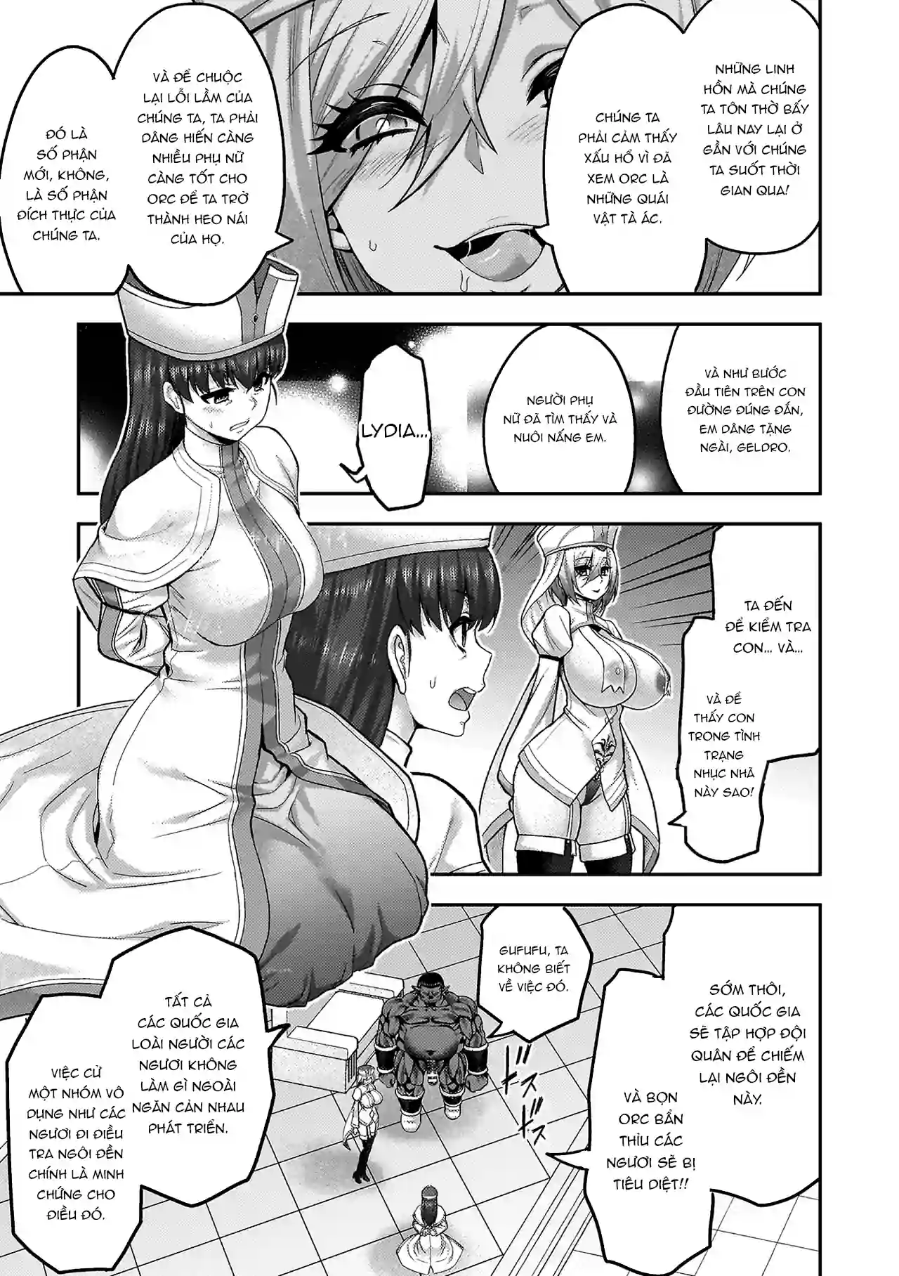 HentaiVN.net - Ảnh 11 - Erona 2 kết cục của nữ tu sa ngã bởi dâm văn của Orc - Chap 7-End