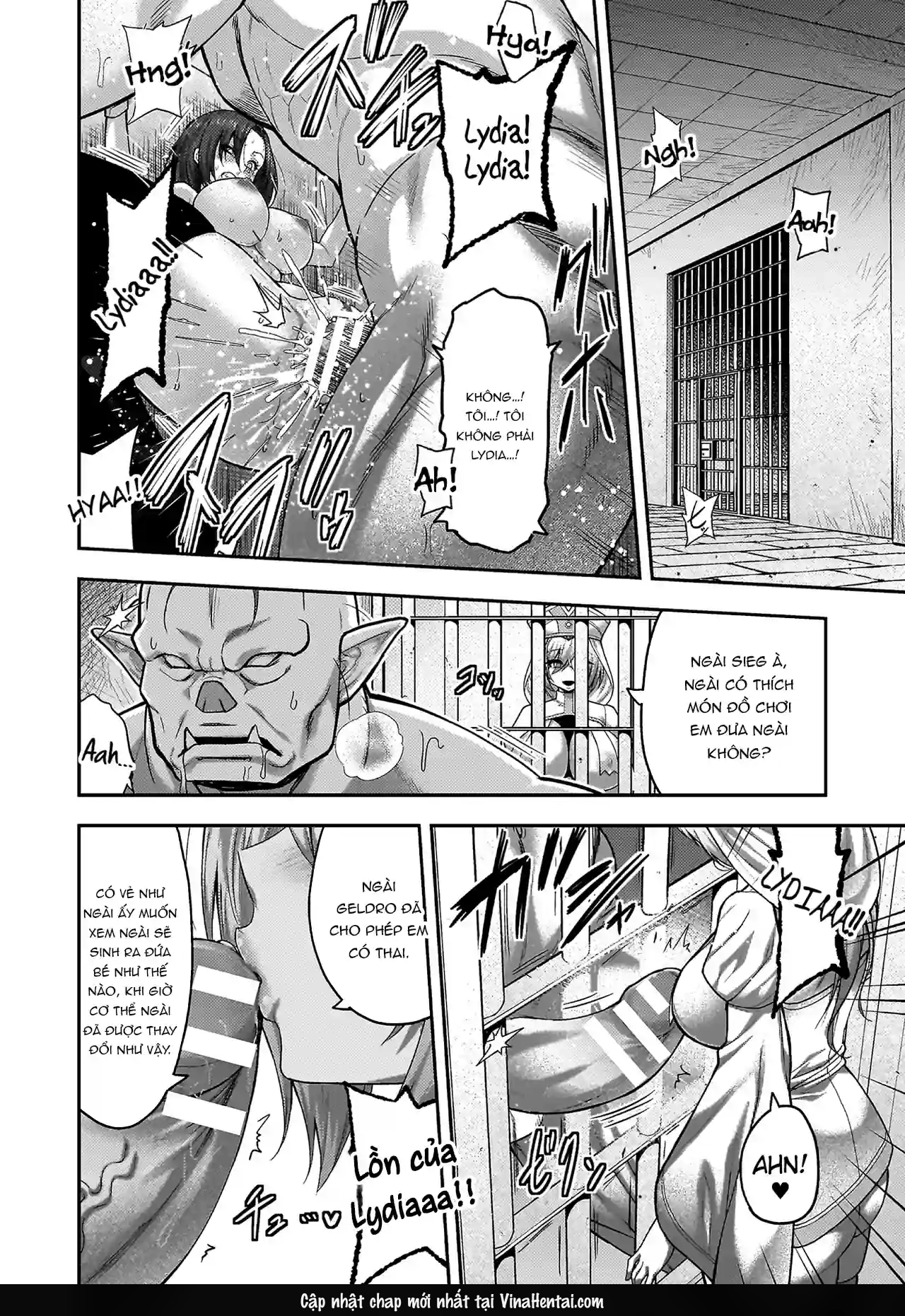 HentaiVN.net - Ảnh 15 - Erona 2 kết cục của nữ tu sa ngã bởi dâm văn của Orc - Chap 7-End