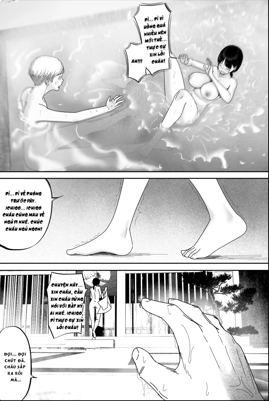 HentaiVN.net - Ảnh 18 - Yuuko Oba-san Ikkatono Onsen Ryouko - One shot