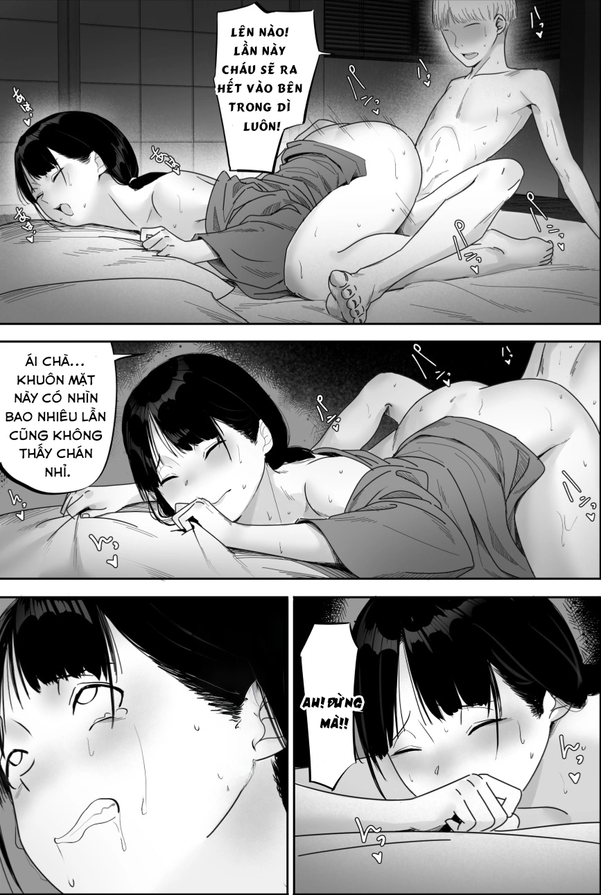 HentaiVN.net - Ảnh 35 - Yuuko Oba-san Ikkatono Onsen Ryouko - One shot