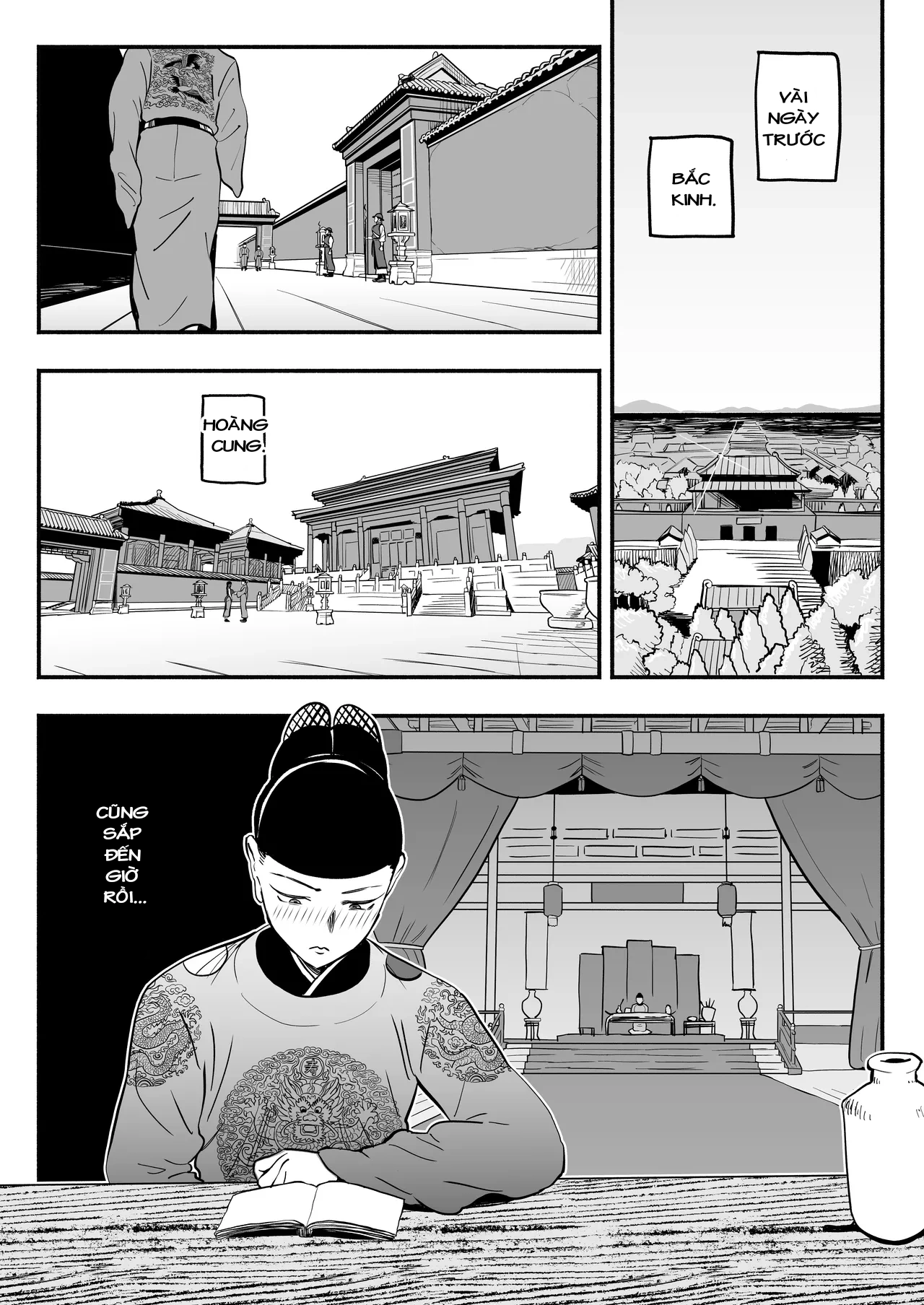 HentaiVN.net - Ảnh 8 - Koutei no Shinanyaku -Cool na Kyuujo no Fudeoroshi Kozukuri Shidou- - Oneshot
