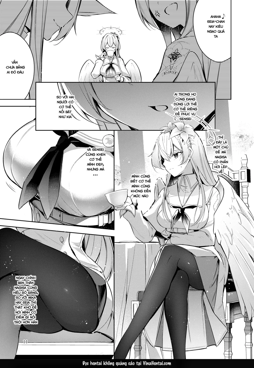 HentaiVN.net - Ảnh 10 - Watashi ga Ichiban Sensei ni Aisareteiru n desu kedo? - Oneshot
