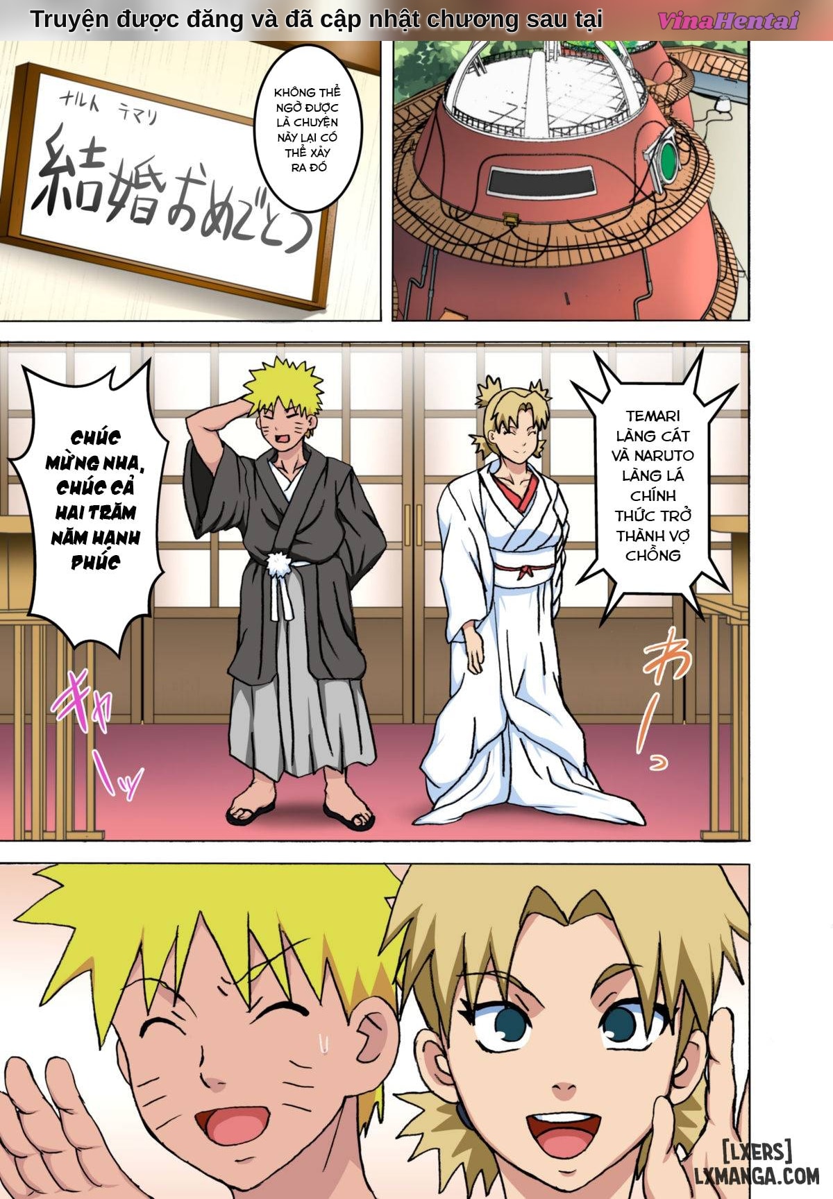 HentaiVN.net - Ảnh 3 - Temari’s Sexy Wedding Scheme - OneShot