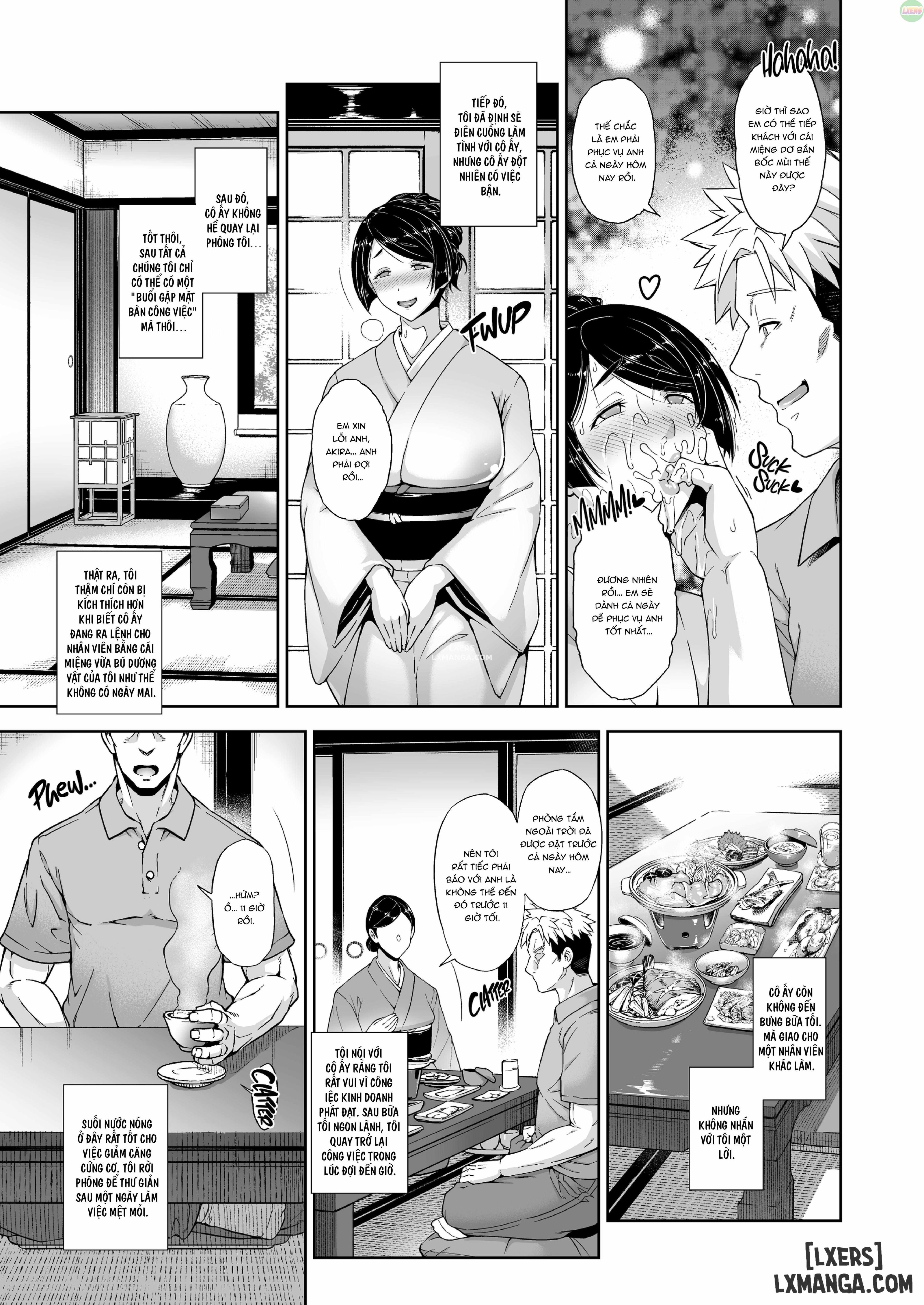 HentaiVN.net - Ảnh 14 - Bà Chủ Suối Nước Nóng Là Kẻ Nghiện Sex Không Biết Xấu Hổ - Chap 1