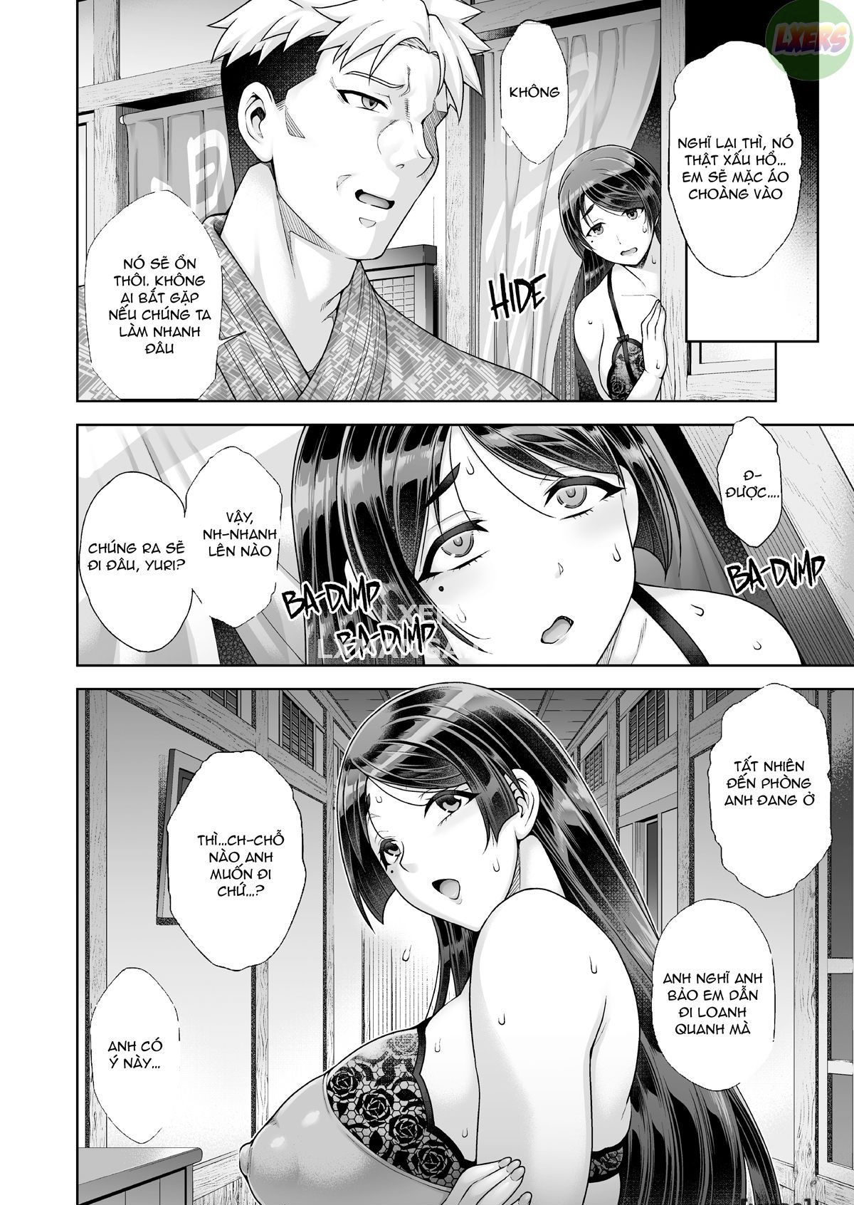 HentaiVN.net - Ảnh 7 - Bà Chủ Suối Nước Nóng Là Kẻ Nghiện Sex Không Biết Xấu Hổ - Chap 2