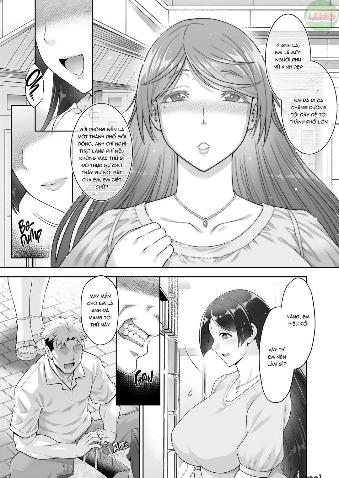 HentaiVN.net - Ảnh 8 - Bà Chủ Suối Nước Nóng Là Kẻ Nghiện Sex Không Biết Xấu Hổ - Chap 3