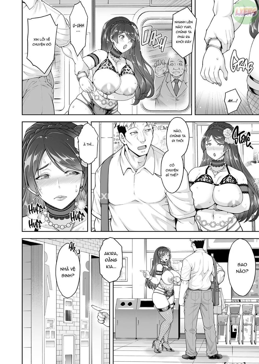 HentaiVN.net - Ảnh 33 - Bà Chủ Suối Nước Nóng Là Kẻ Nghiện Sex Không Biết Xấu Hổ - Chap 3