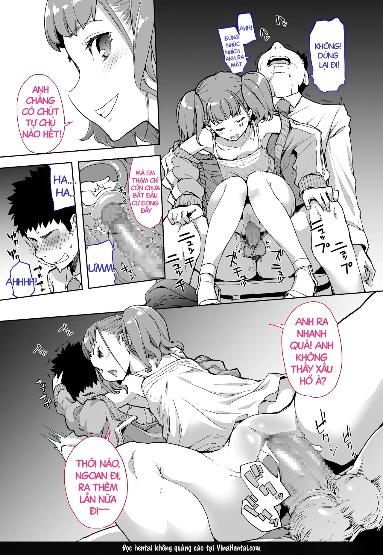 HentaiVN.net - Ảnh 27 - [Hamens (SAKULA)] Mesugaki ga Arawareta! 2 - Chapter 1