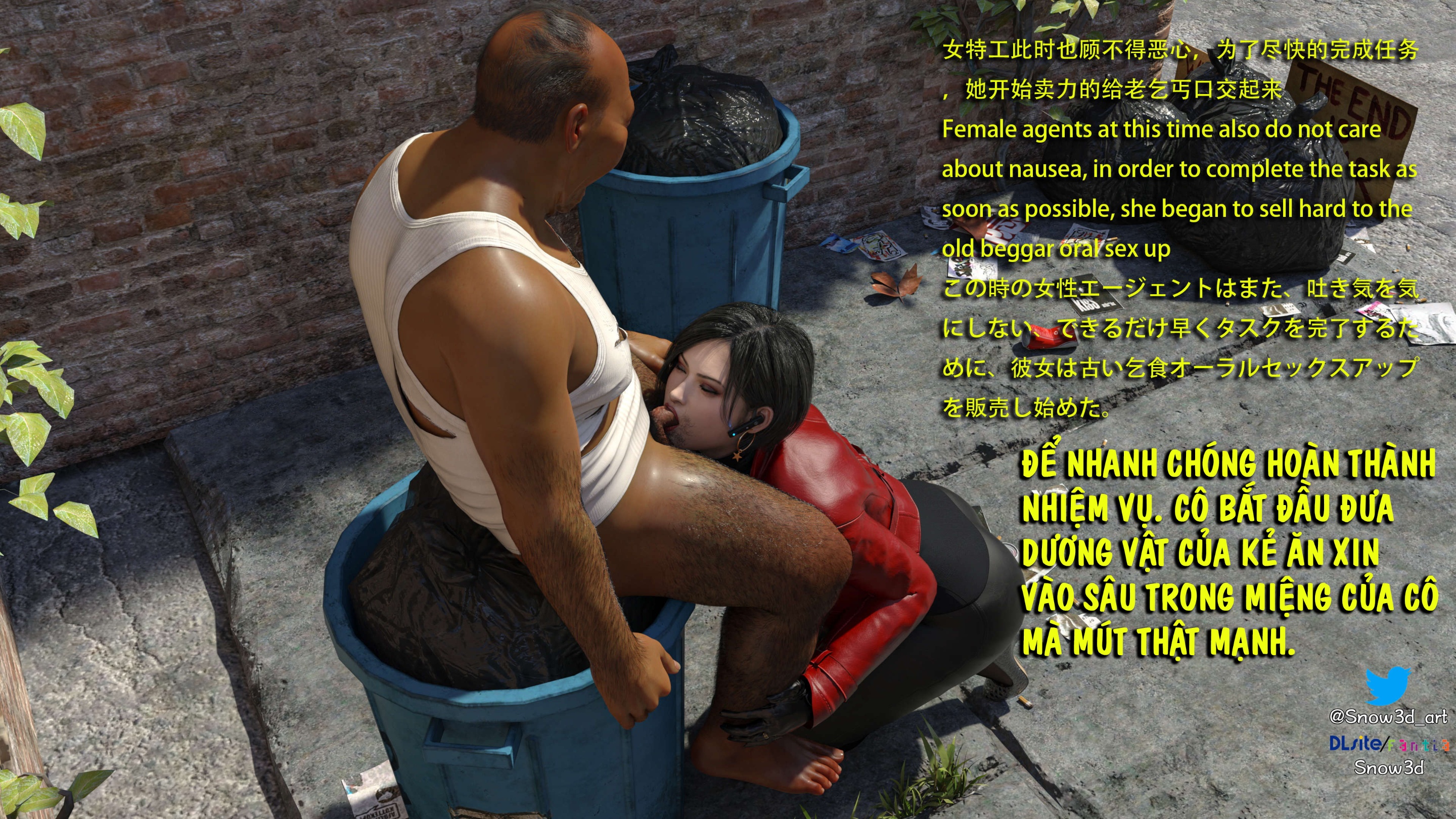 HentaiVN.net - Ảnh 101 - Ada Wong Và Kẻ Ăn Mày - Chap 1