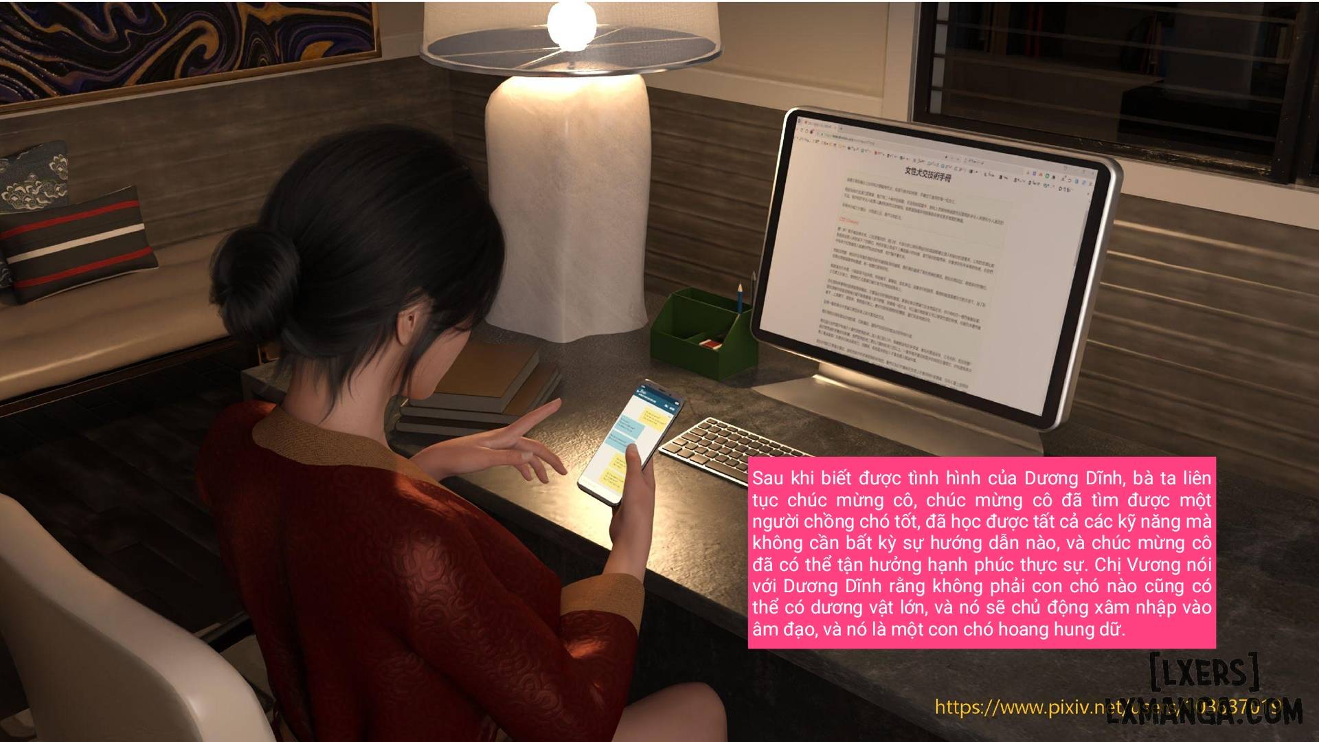 HentaiVN.net - Ảnh 101 - Dâng hiến bản thân   - Chương 3