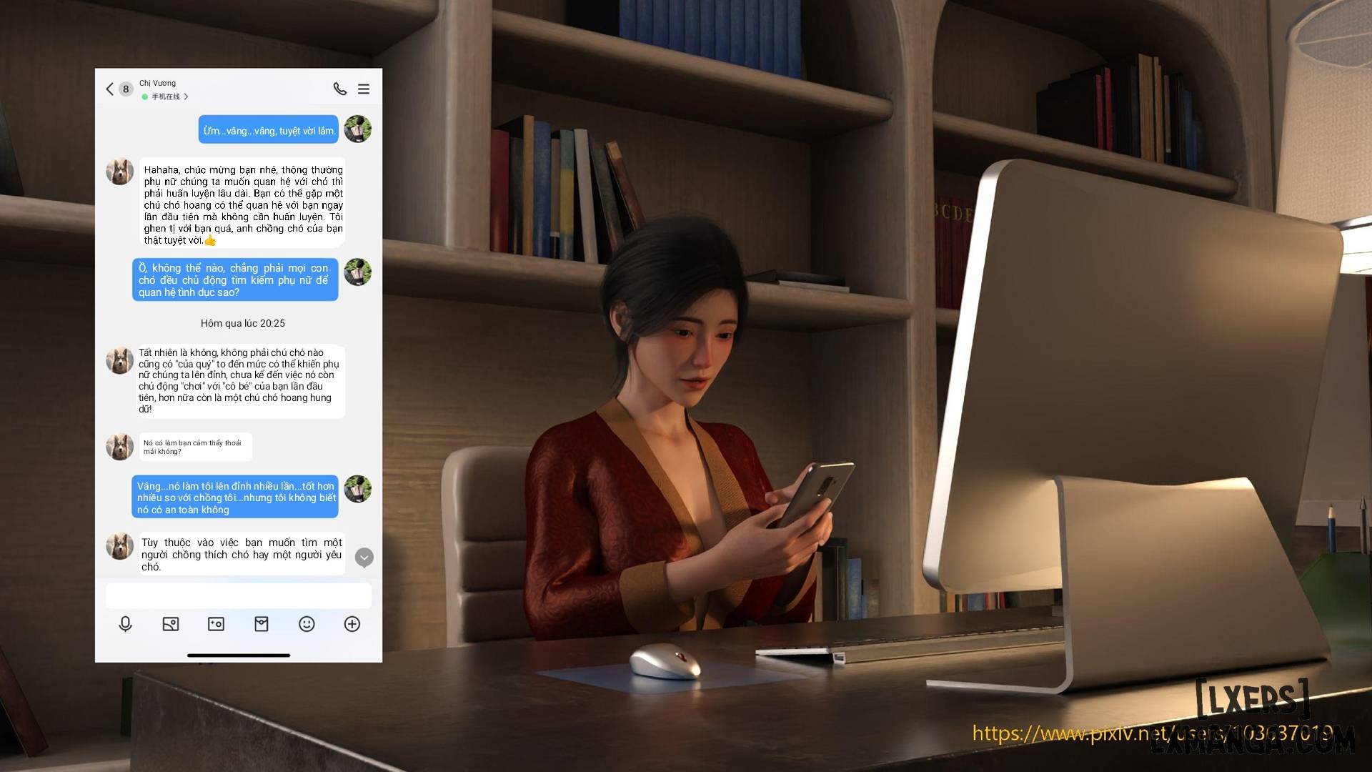 HentaiVN.net - Ảnh 102 - Dâng hiến bản thân   - Chương 3