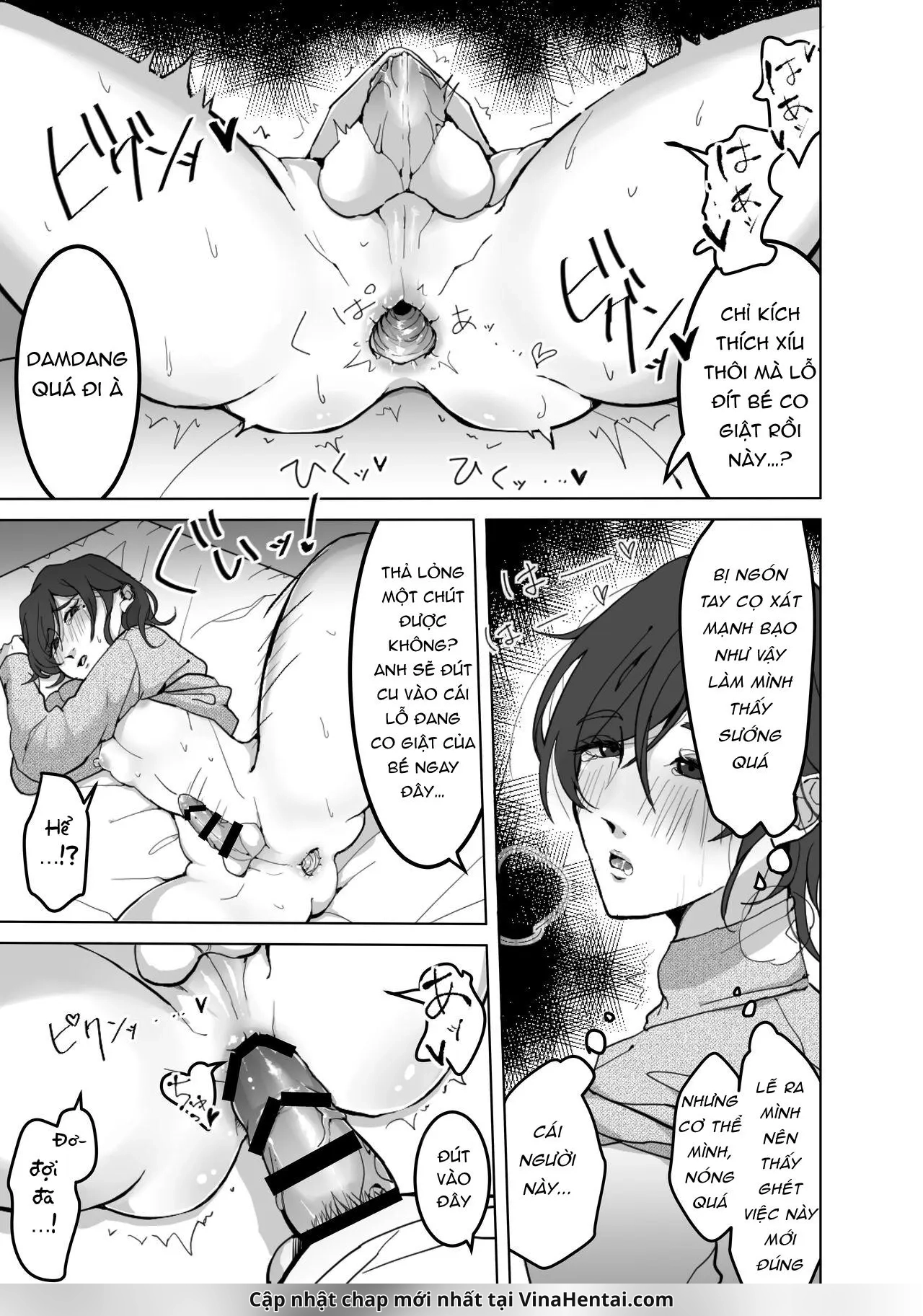 HentaiVN.net - Ảnh 14 - Yokkyuu Fuman No Otonashii Hitozuma Oshikake Rape Ore No Chinpo Ni Mou Meromero - Oneshot