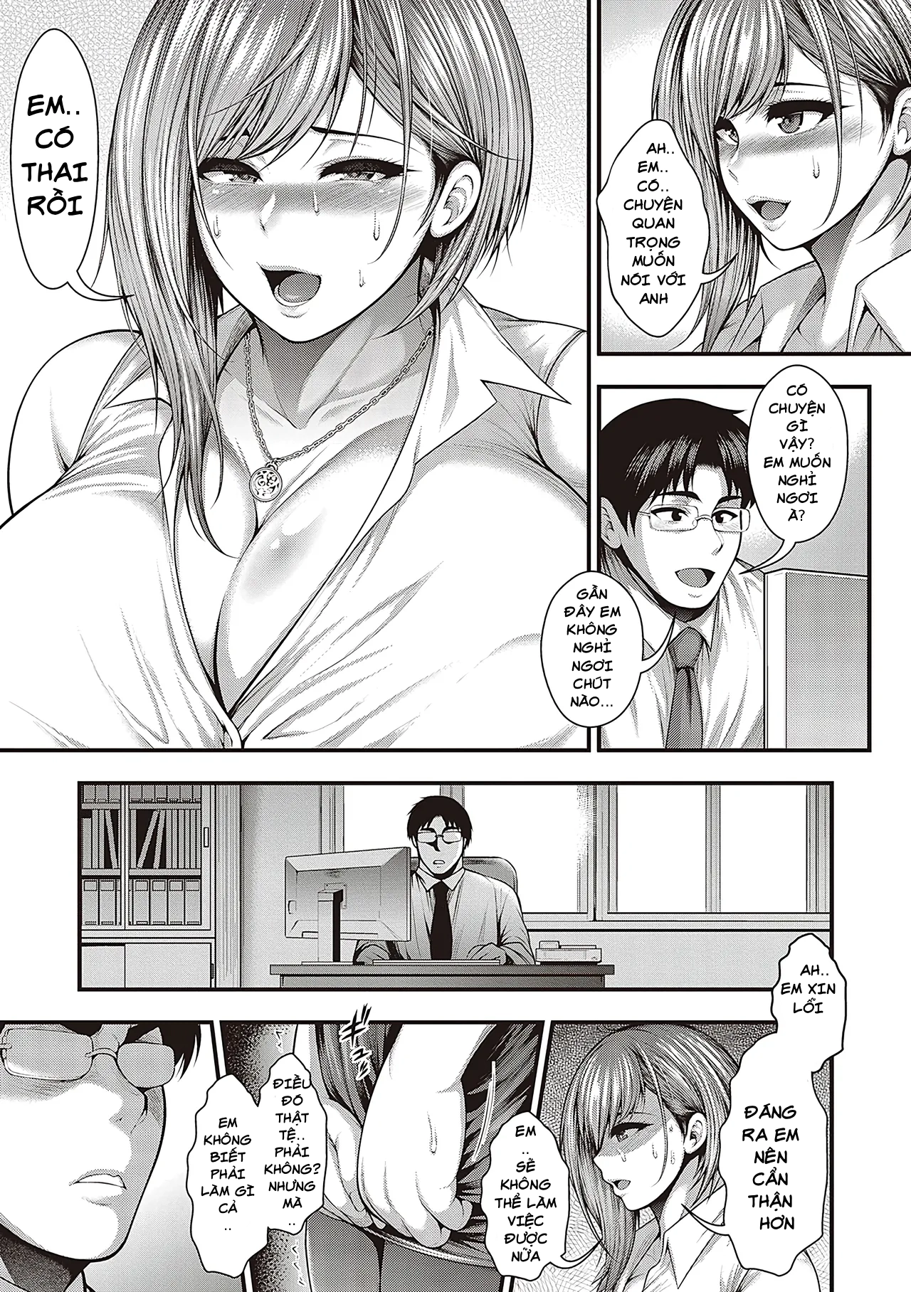 HentaiVN.net - Ảnh 43 - Cô Người Mẫu Ngực Khủng Của Tôi - Chap 1
