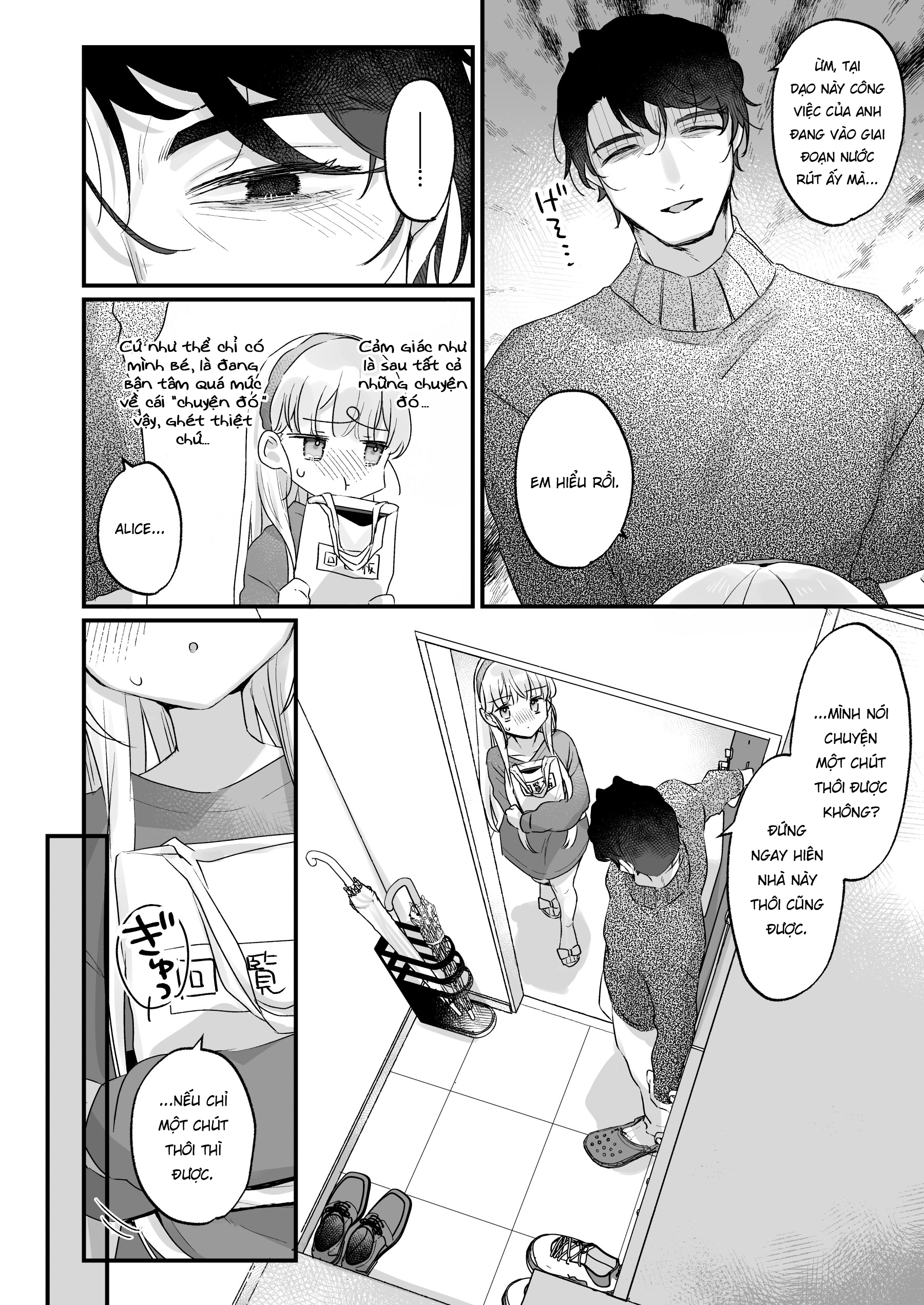 HentaiVN.net - Ảnh 11 - Anh hàng sớm lập dị cứ gọi bé là Alice - Chap 2