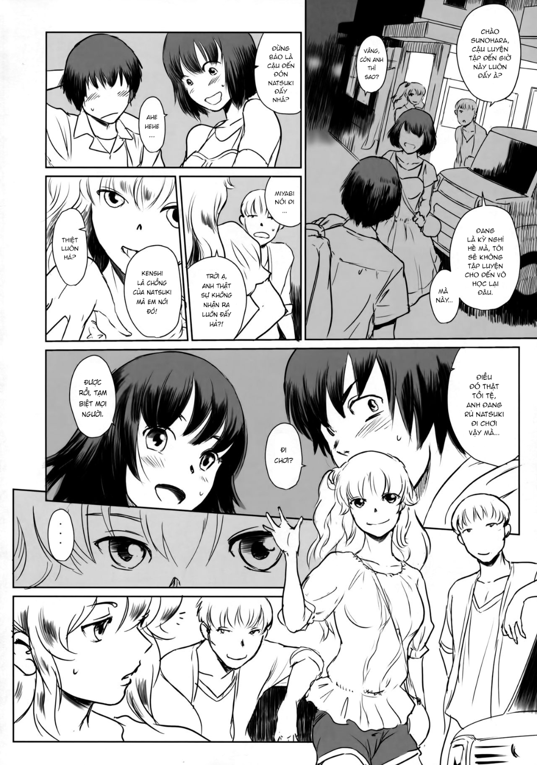 HentaiVN.net - Ảnh 11 - Tan vỡ một cuộc tình giữa mùa hè - Chap 1