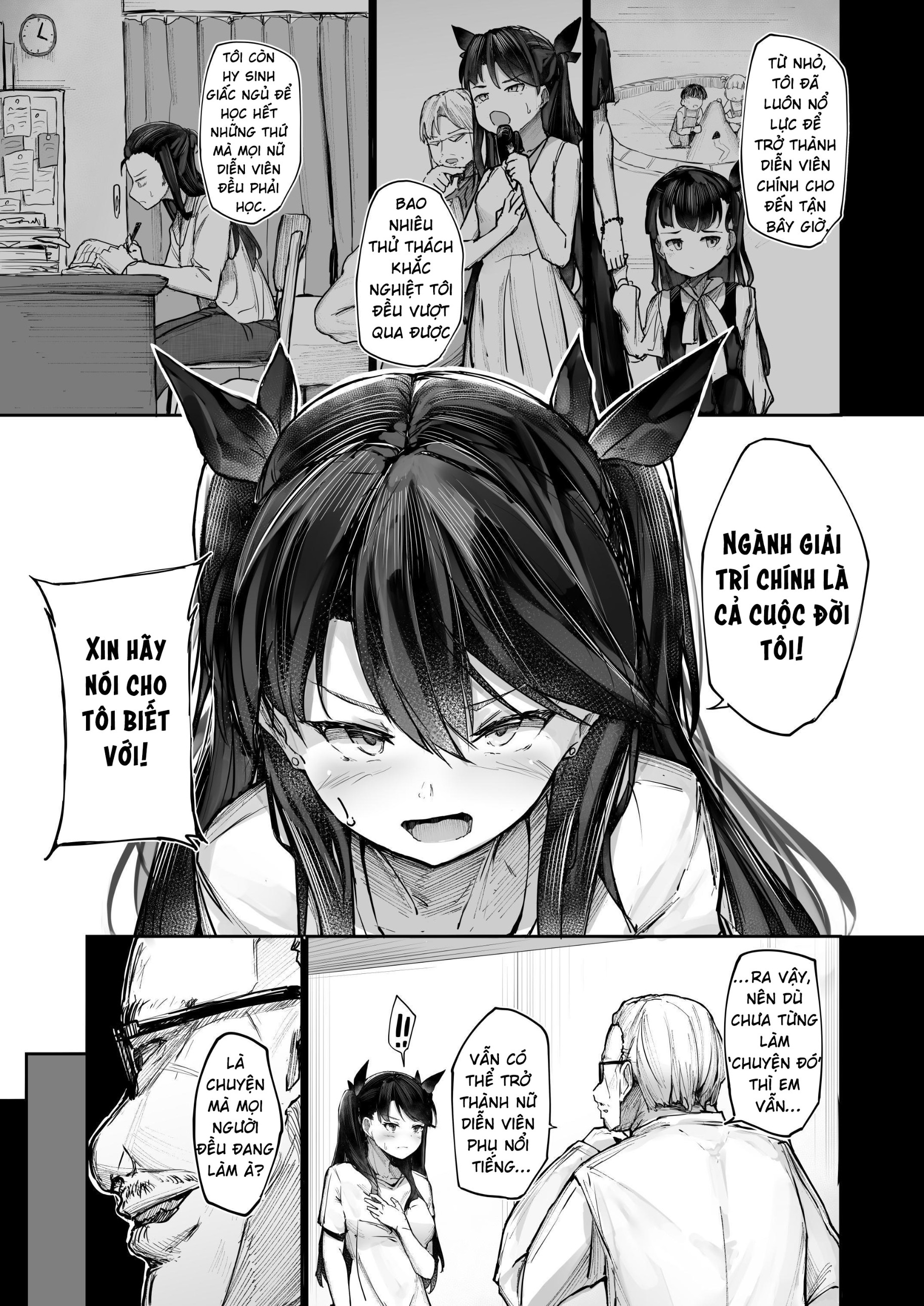 HentaiVN.net - Ảnh 10 - Kairaku Ochi shita Joyuu no Matsuro Zenpen - chap-1
