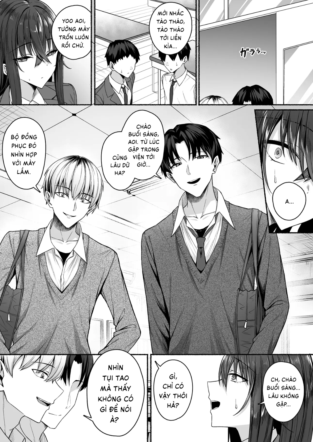 HentaiVN.net - Ảnh 12 - Tôi với đám gyaru bị đảo ngược giới tính - Chương 1: Tôi dần thức tỉnh bản năng phái nữ (Gộp chương)