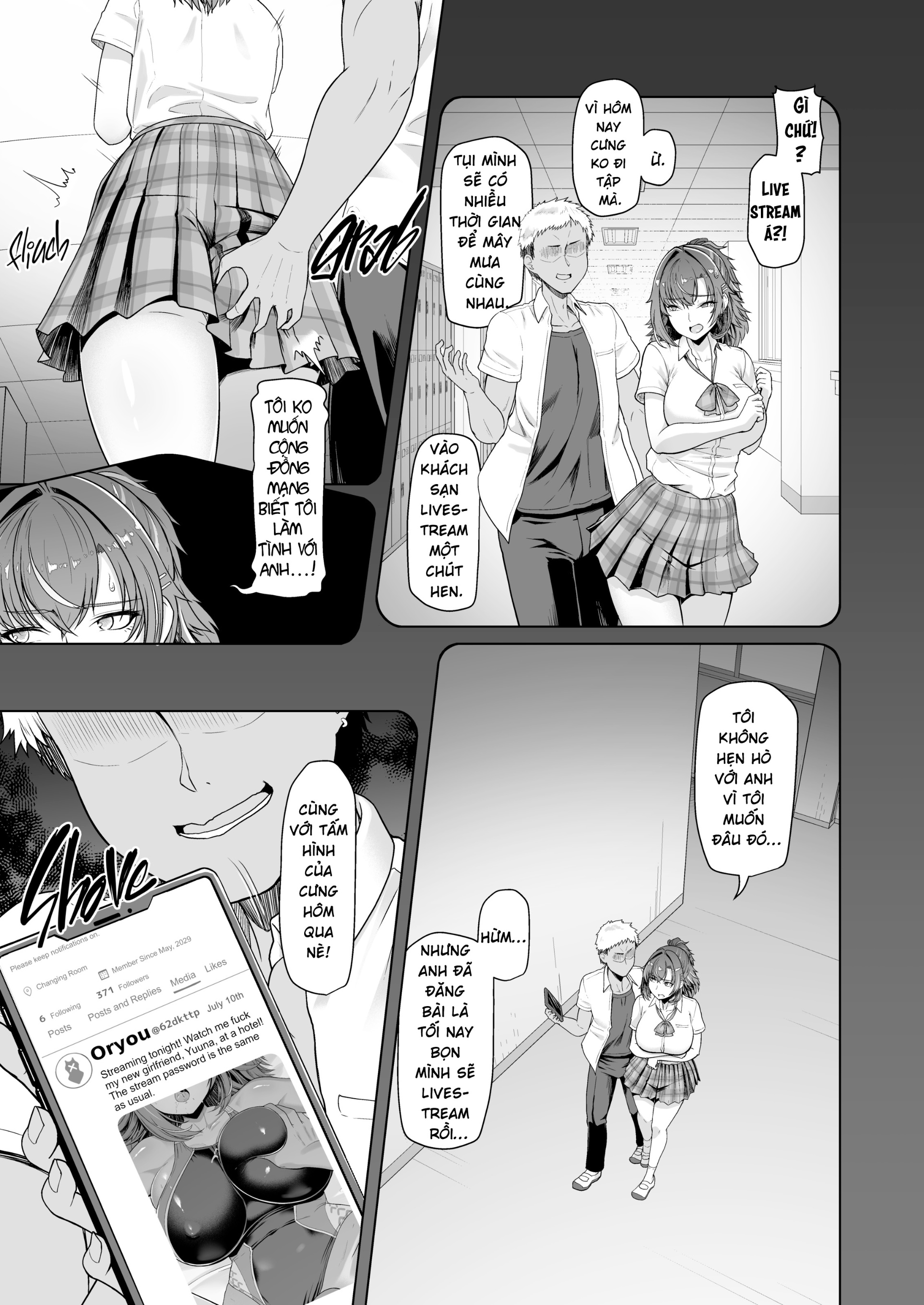 HentaiVN.net - Ảnh 12 - Rental Suieibu Kanojo - Chap 2