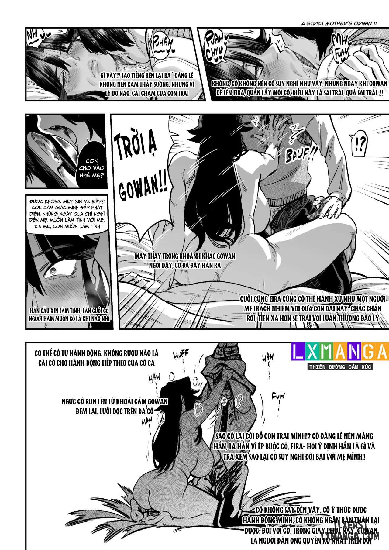 HentaiVN.net - Ảnh 11 - A Strict Mother's Unhindered Desire Deluxe - Chap 4