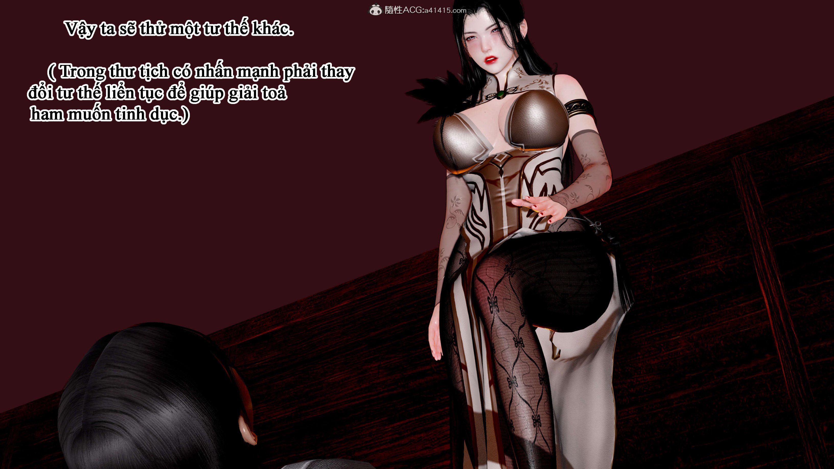 HentaiVN.net - Ảnh 12 - Mượn Vợ Chủ Nhân Để Hạ Hoả - Chap 8
