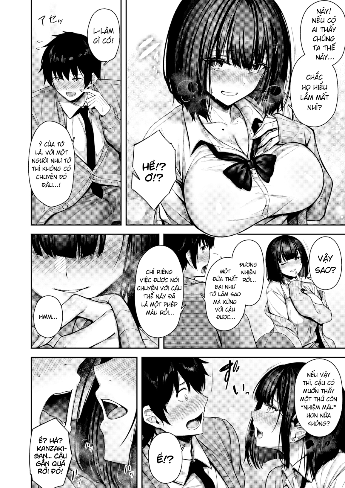 HentaiVN.net - Ảnh 12 - Bắt lấy tim em!! - Oneshot