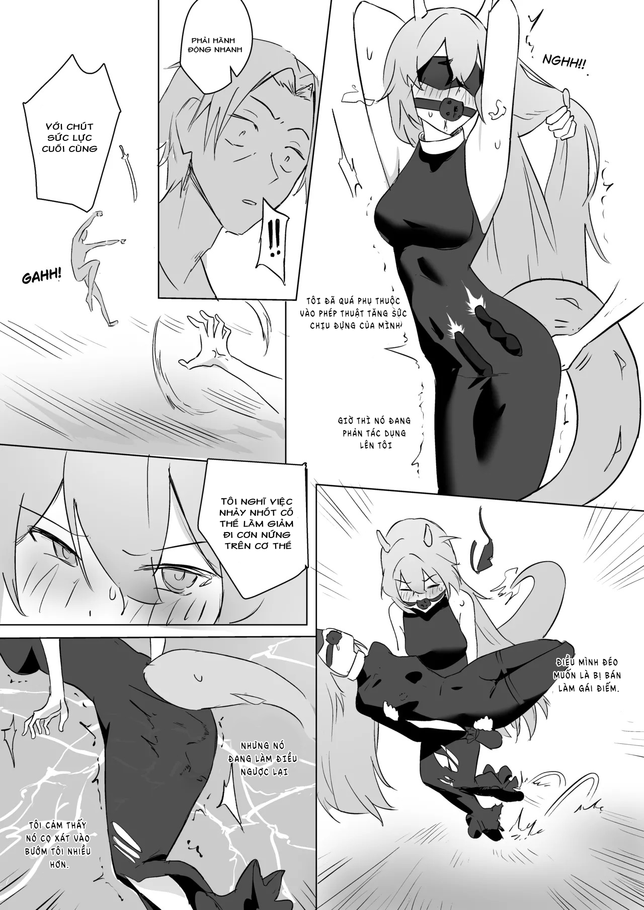 HentaiVN.net - Ảnh 12 - Nhiệm vụ bang hội của Emi và Jiuer - Oneshot