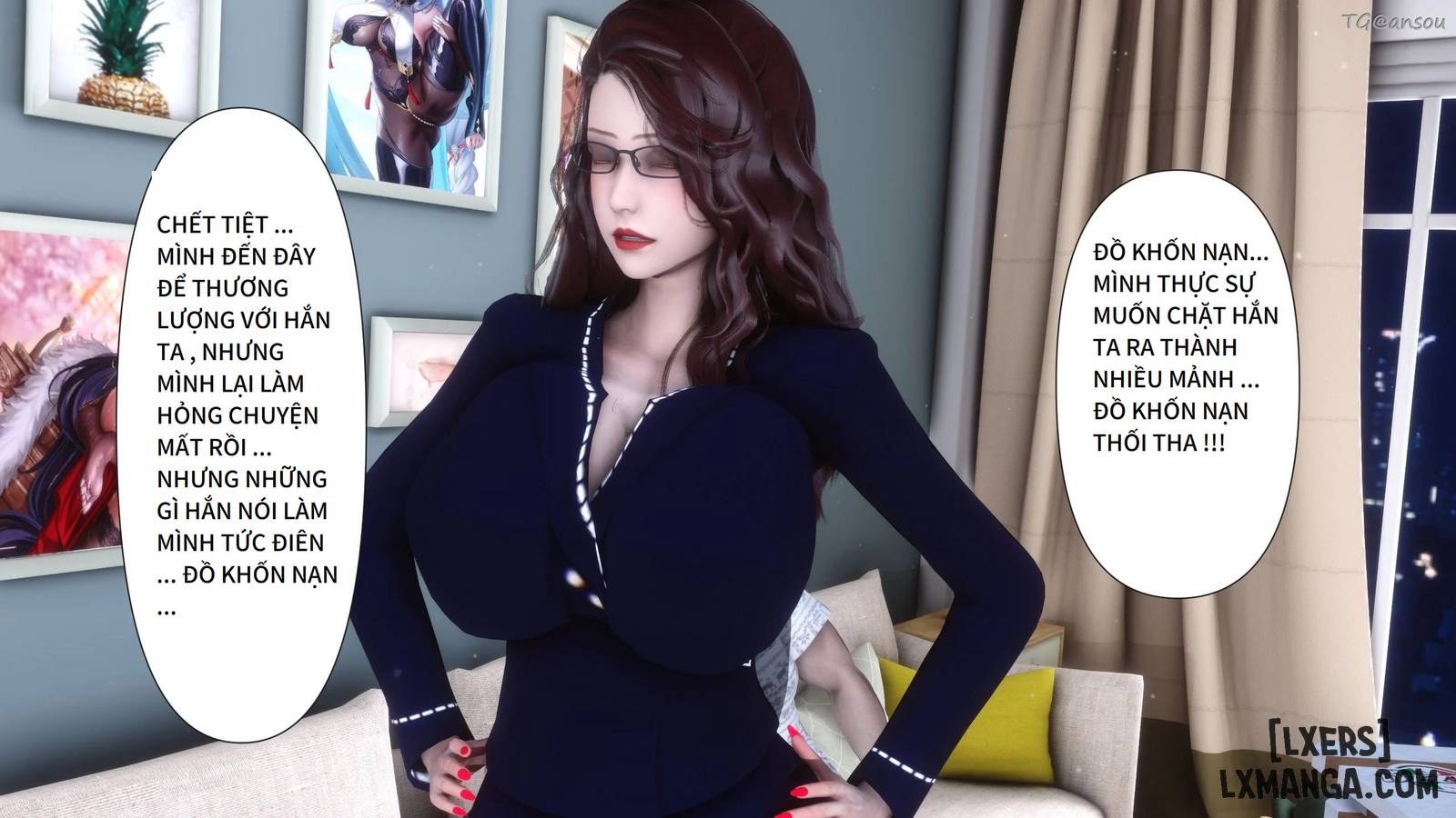 HentaiVN.net - Ảnh 11 - LÀM CHO TÂT CẢ CÁC BÀ NỘI TRỢ XINH ĐẸP MANG THAI - Chương 2.2