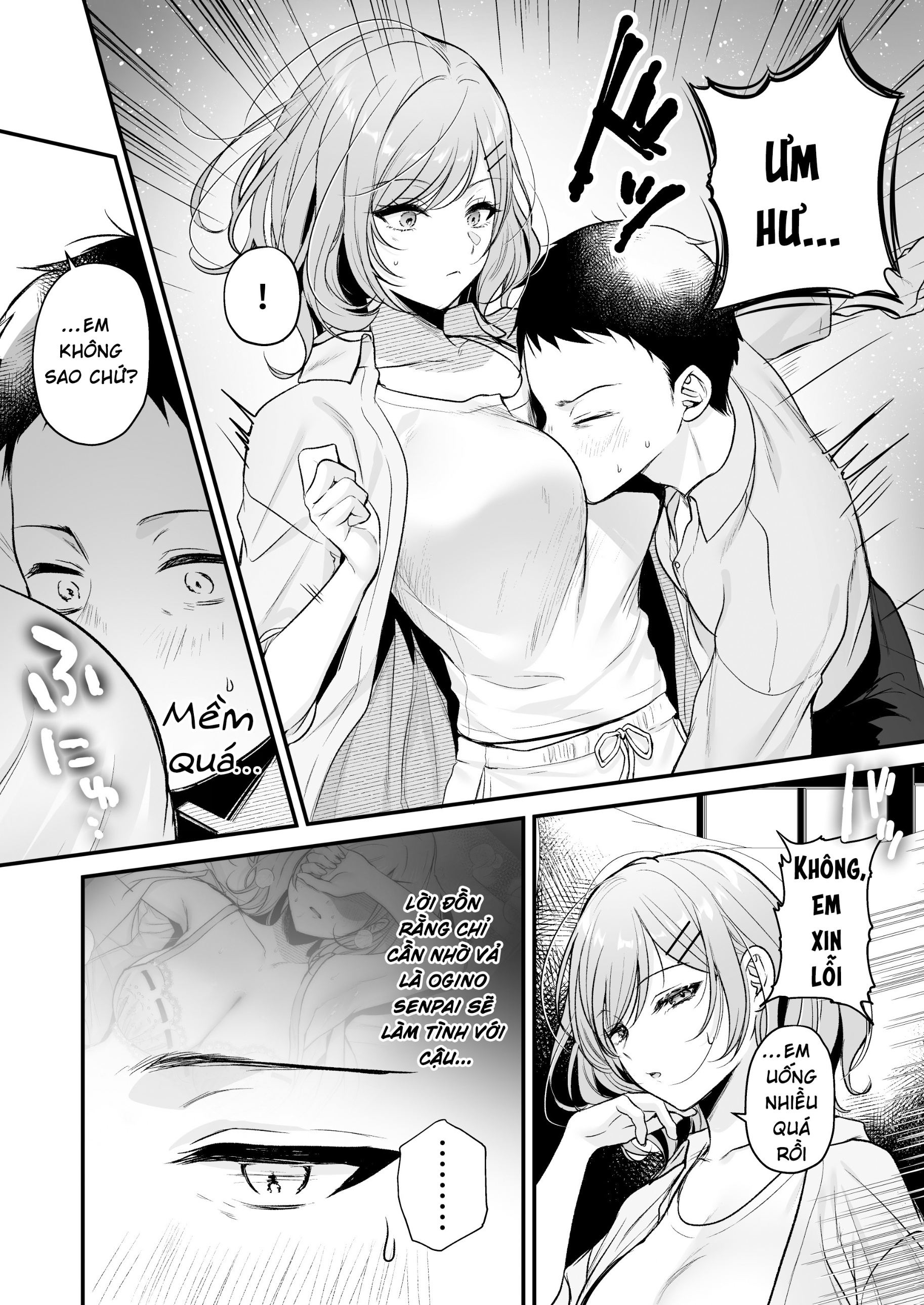 HentaiVN.net - Ảnh 11 - Tanomeba Yarasete Kureru Cool na Senpai Ogino-san. - Oneshot