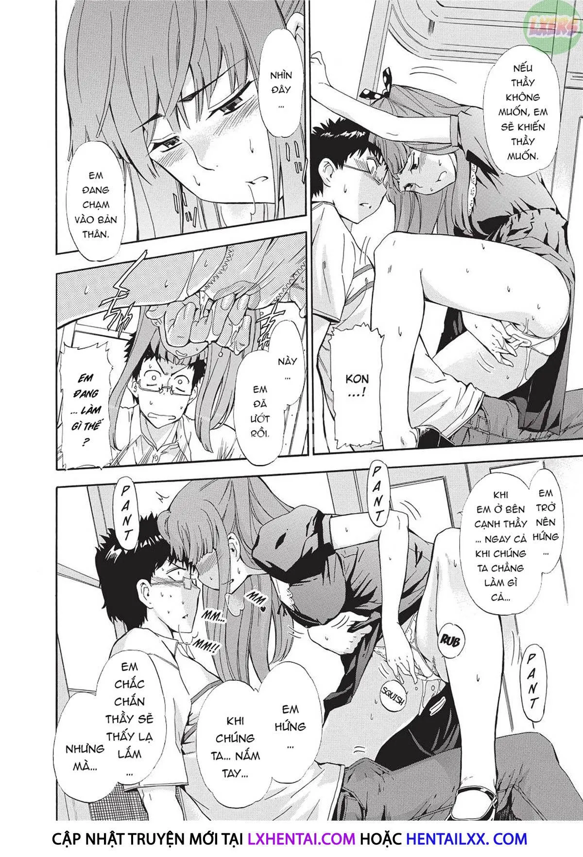 HentaiVN.net - Ảnh 11 - Trembling Lips - Chap 3