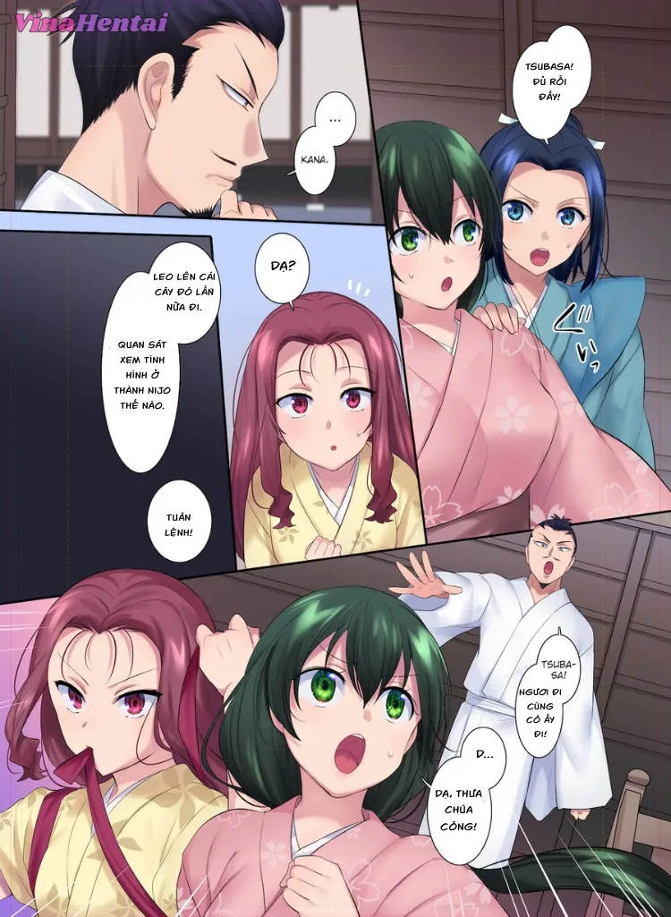 HentaiVN.net - Ảnh 11 - Sự biến đổi của Honnoji ~Nobunaga bị biến thành một cô gái - Oneshot