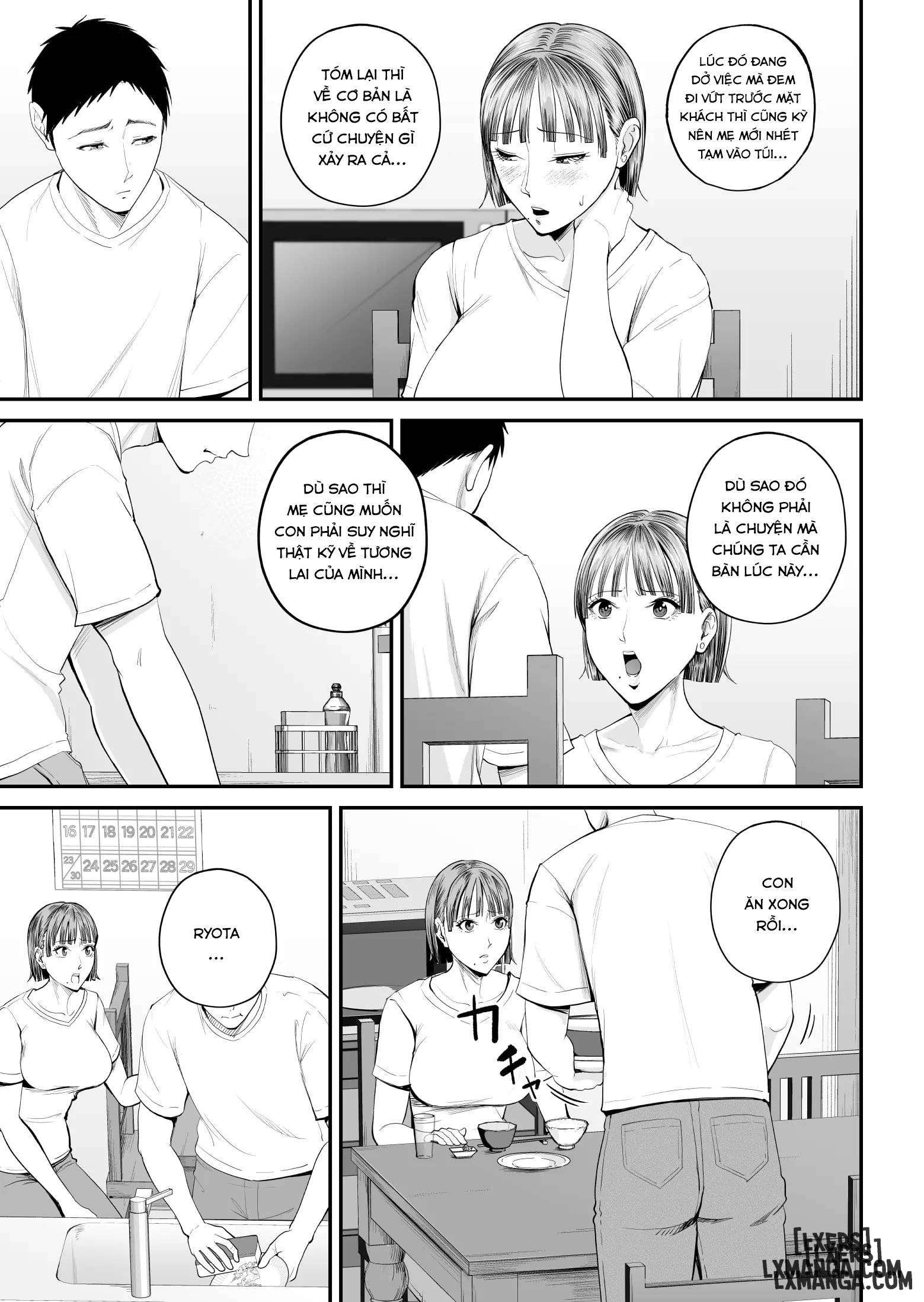 HentaiVN.net - Ảnh 11 - Boshi Jouji ~Daisuki na Okaa-san to Konya Majiwaru - Chap 1