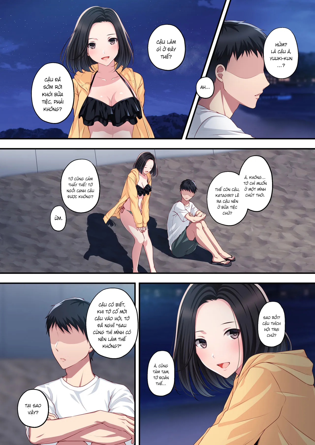 HentaiVN.net - Ảnh 11 - Dakara Ore wa Kanojo o Netori Tsuzuketa - oneshot-part-1