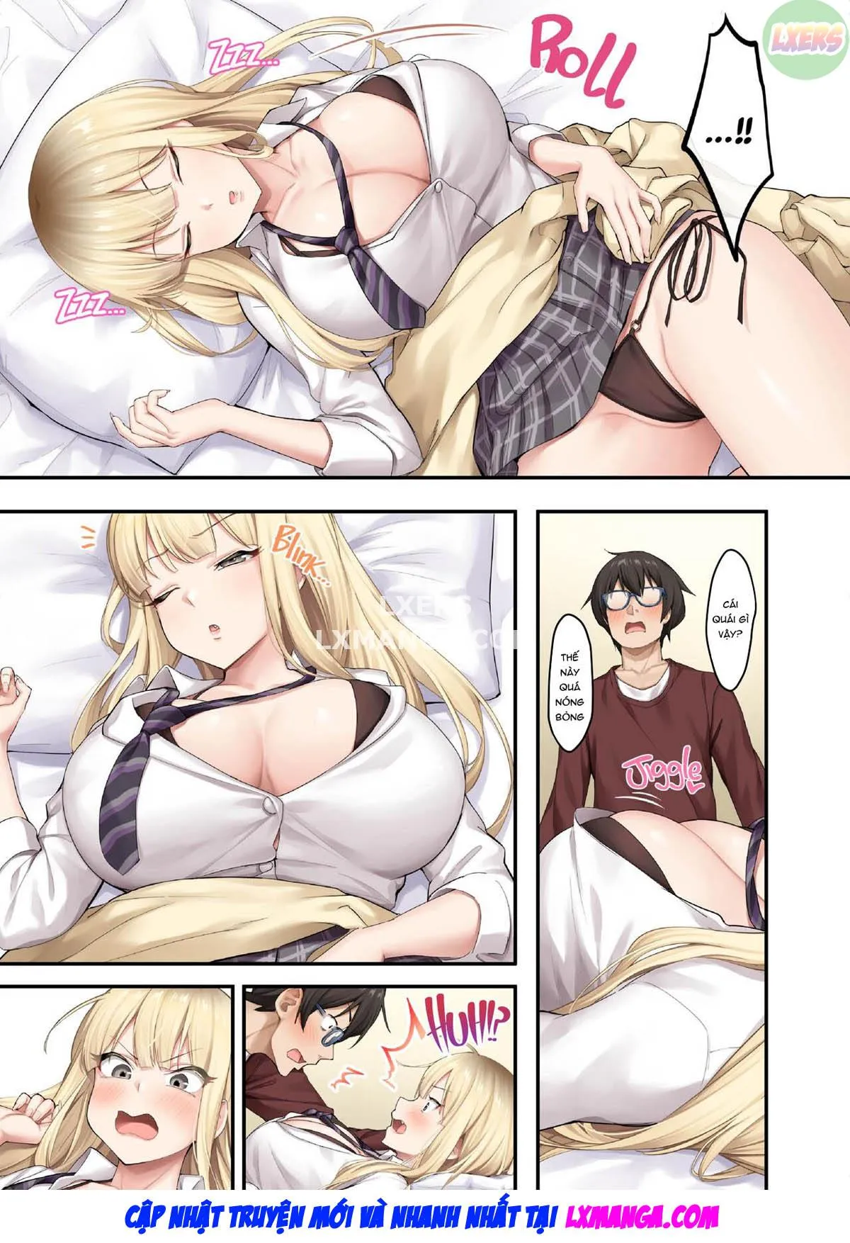 HentaiVN.net - Ảnh 11 - Home Lessons With Sexy Gyarus - Oneshot