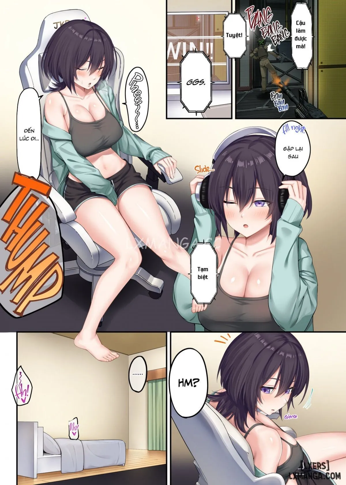 HentaiVN.net - Ảnh 11 - Home Lessons With Sexy Gyarus - Chap 2