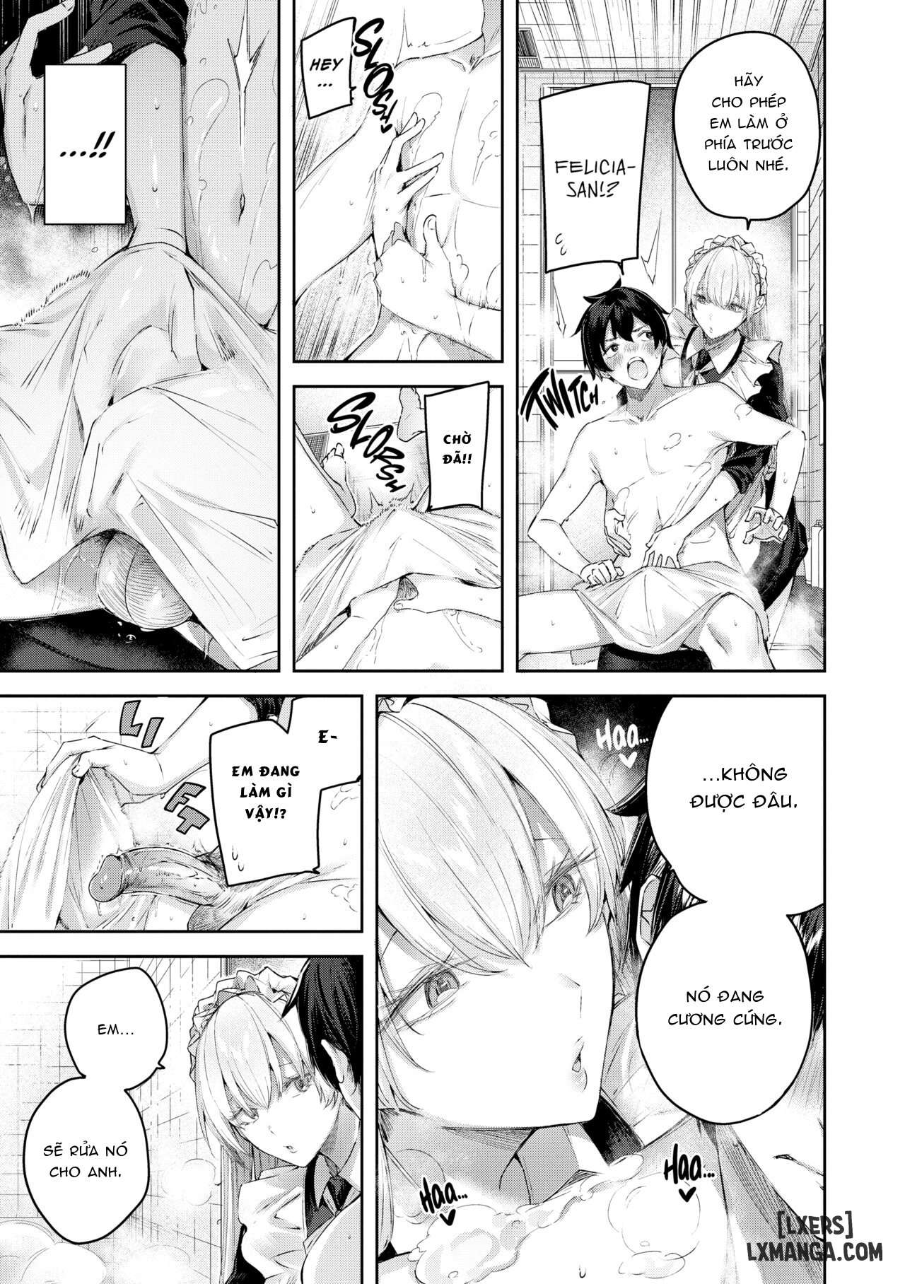 HentaiVN.net - Ảnh 11 - Love Lariat! - Chapter 3