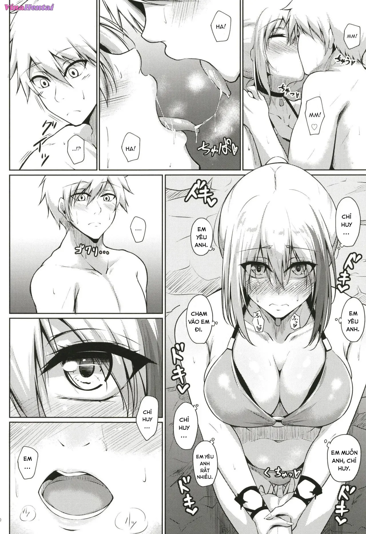 HentaiVN.net - Ảnh 11 - Afureru Kurai, Kimi ga Suki. Ni (Azur Lane) - Oneshot