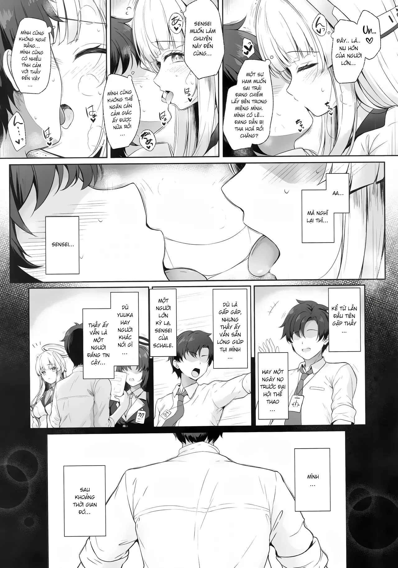 HentaiVN.net - Ảnh 12 - Sensei, chuyện quản lý cứ để em lo ạ! ♡ - One shot khô dái
