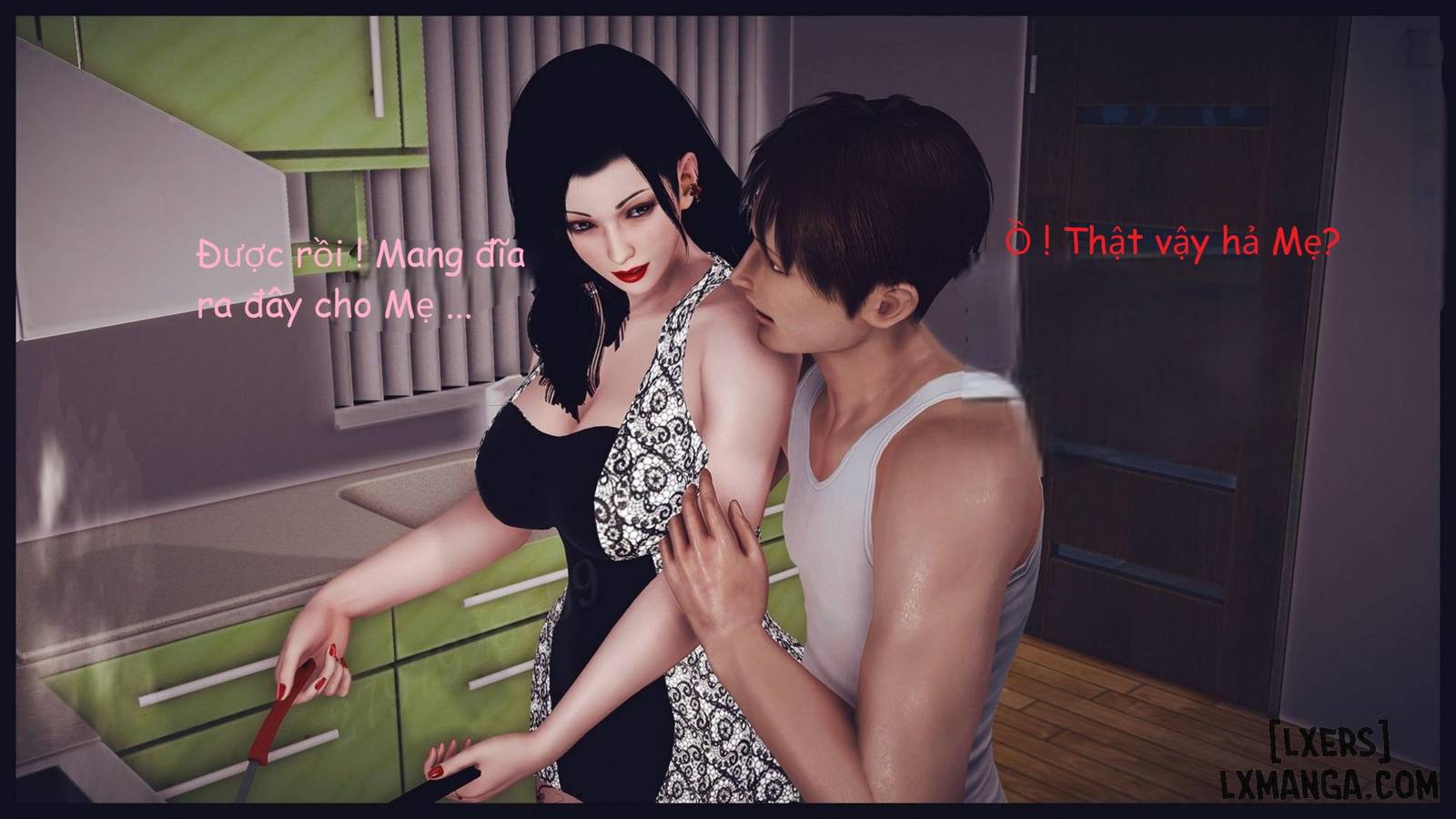 HentaiVN.net - Ảnh 11 - Đọc Sách Cùng Mẹ - Chap 3.1