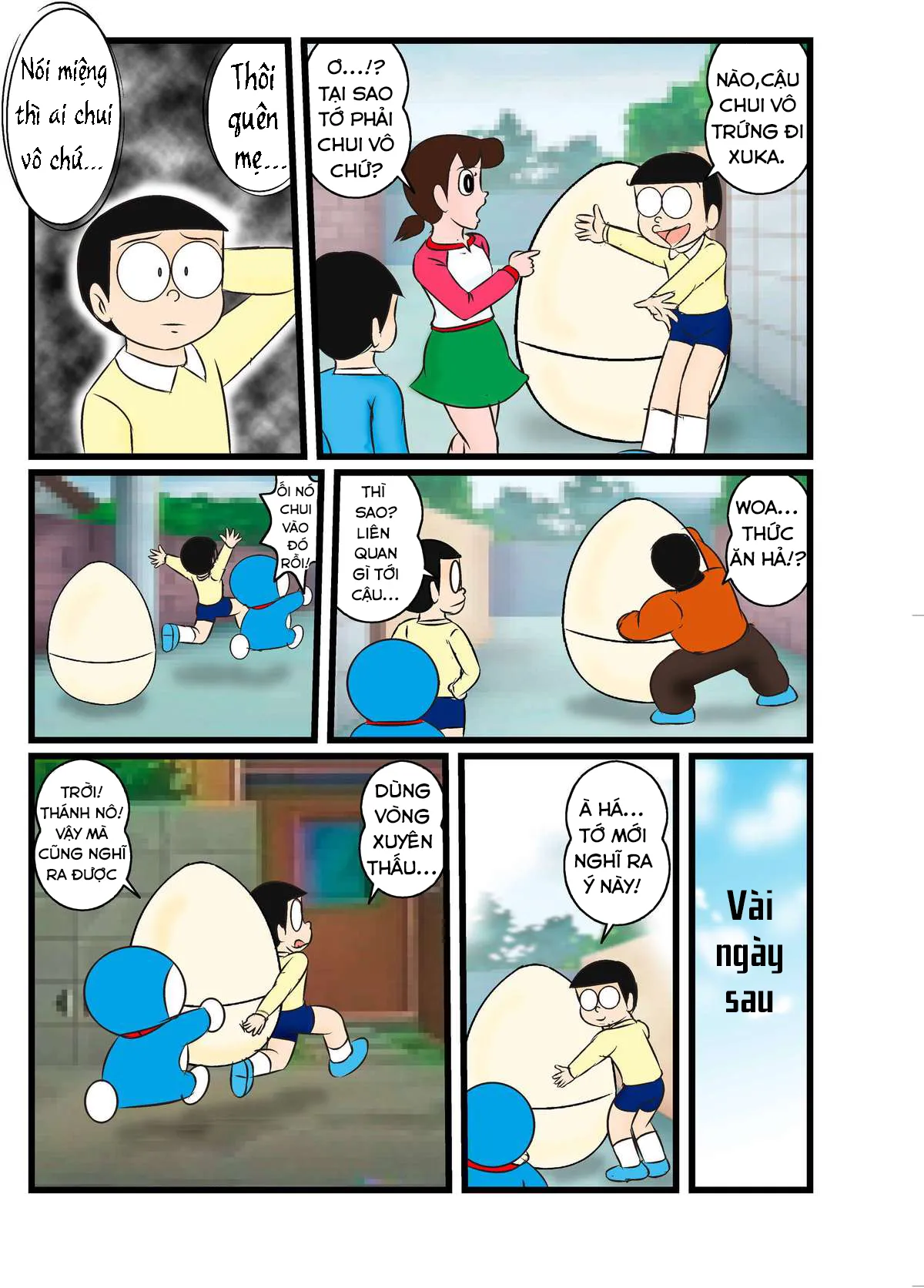 HentaiVN.net - Ảnh 3 - Thánh Nôbita Hentai - Tập 20 - Quả Trứng Tình Yêu