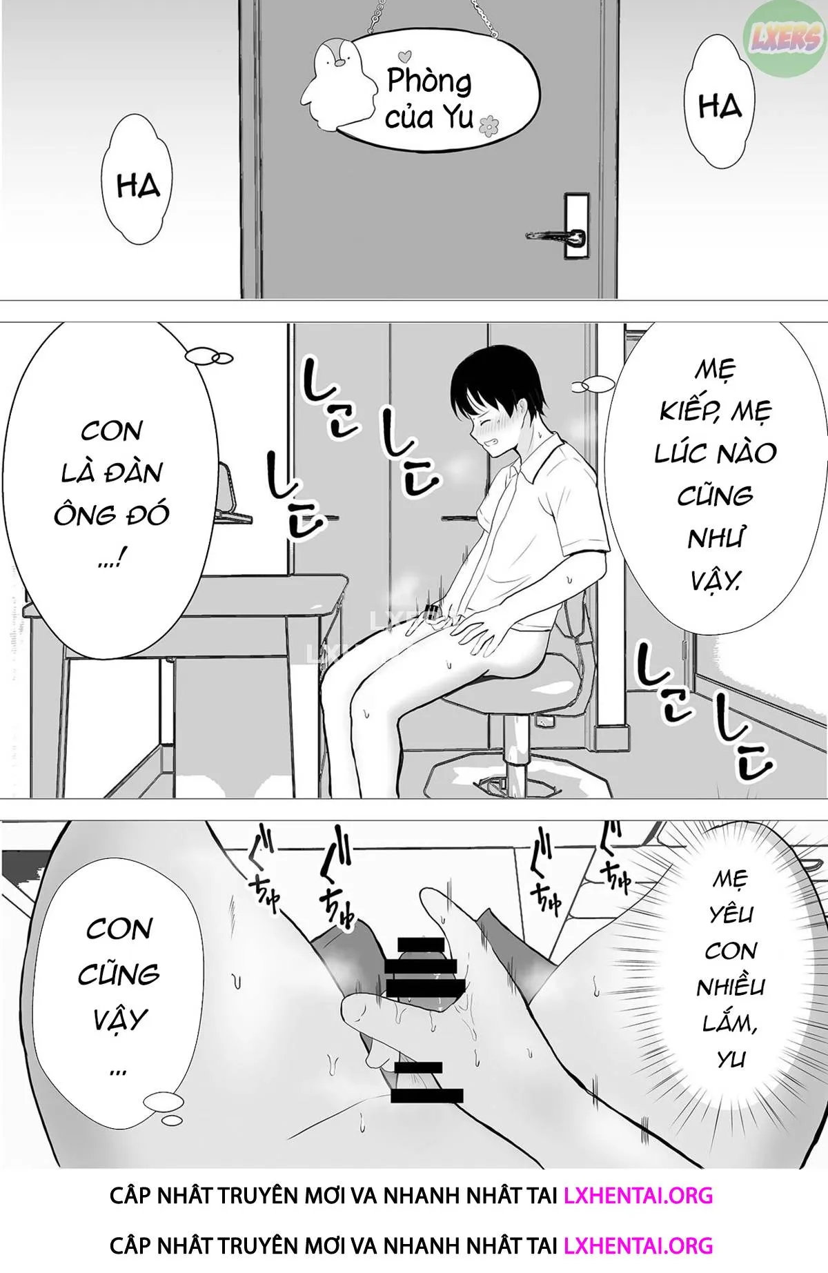 HentaiVN.net - Ảnh 11 - TomoKano Kaa-chan~ Daisuki na Ore no Hahaoya wa Aho na Shinyuu no Kanojo~ [My Mom Is My Friend's Girlfriend] - Chap 1