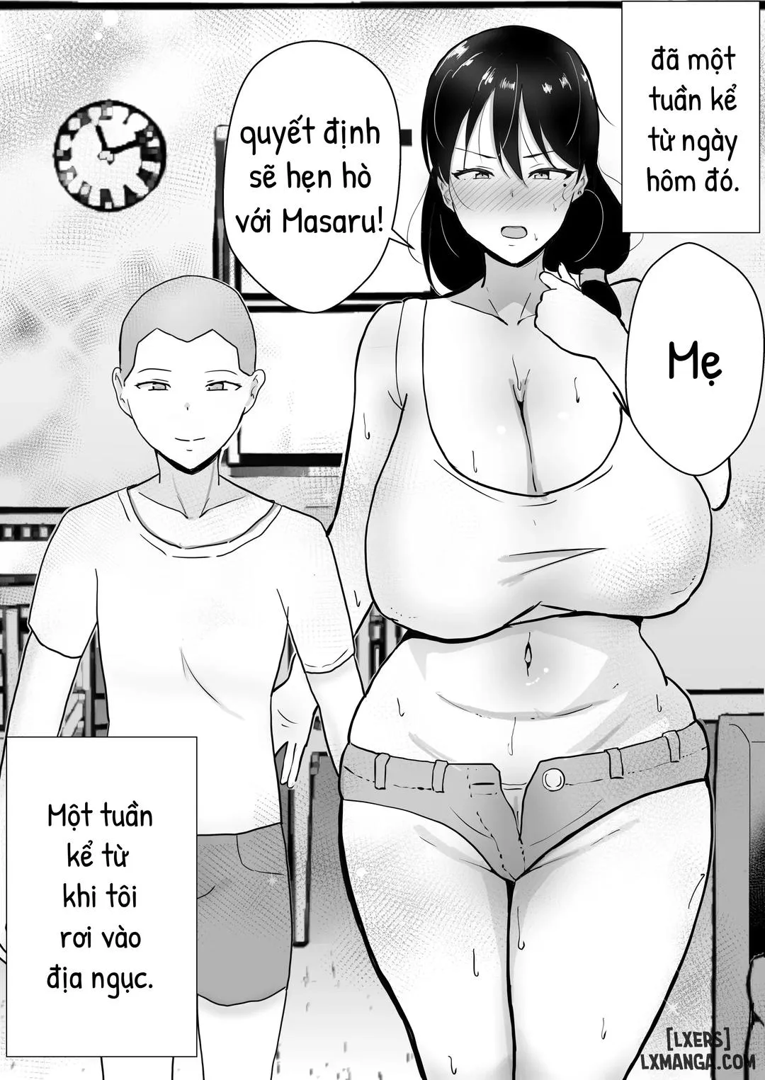 HentaiVN.net - Ảnh 11 - TomoKano Kaa-chan~ Daisuki na Ore no Hahaoya wa Aho na Shinyuu no Kanojo~ [My Mom Is My Friend's Girlfriend] - Chap 3